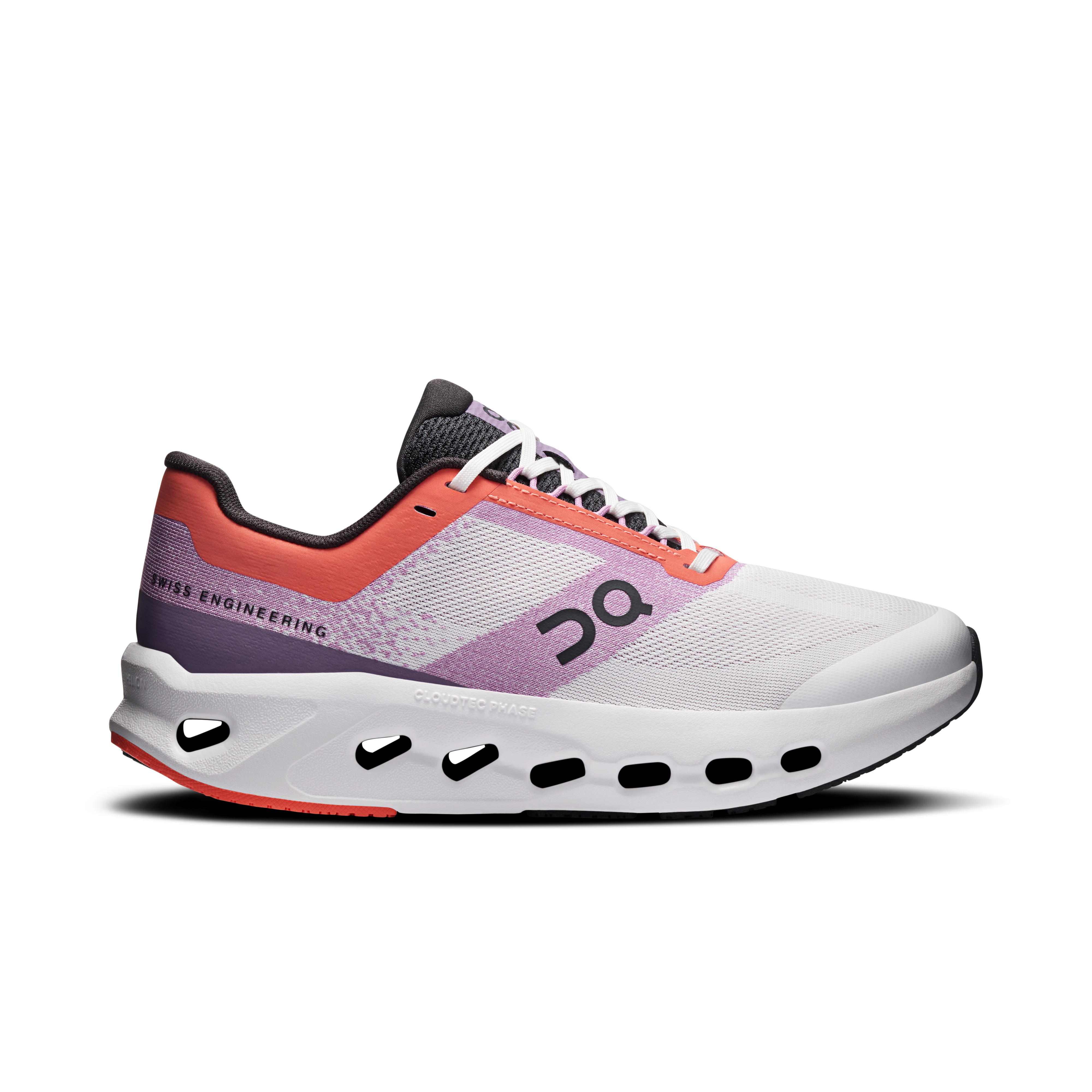 On Cloudsurfer Youth Crimson & Sakura Ados – Running, enfants de 8 à 12&nbsp;ans. Chaussures