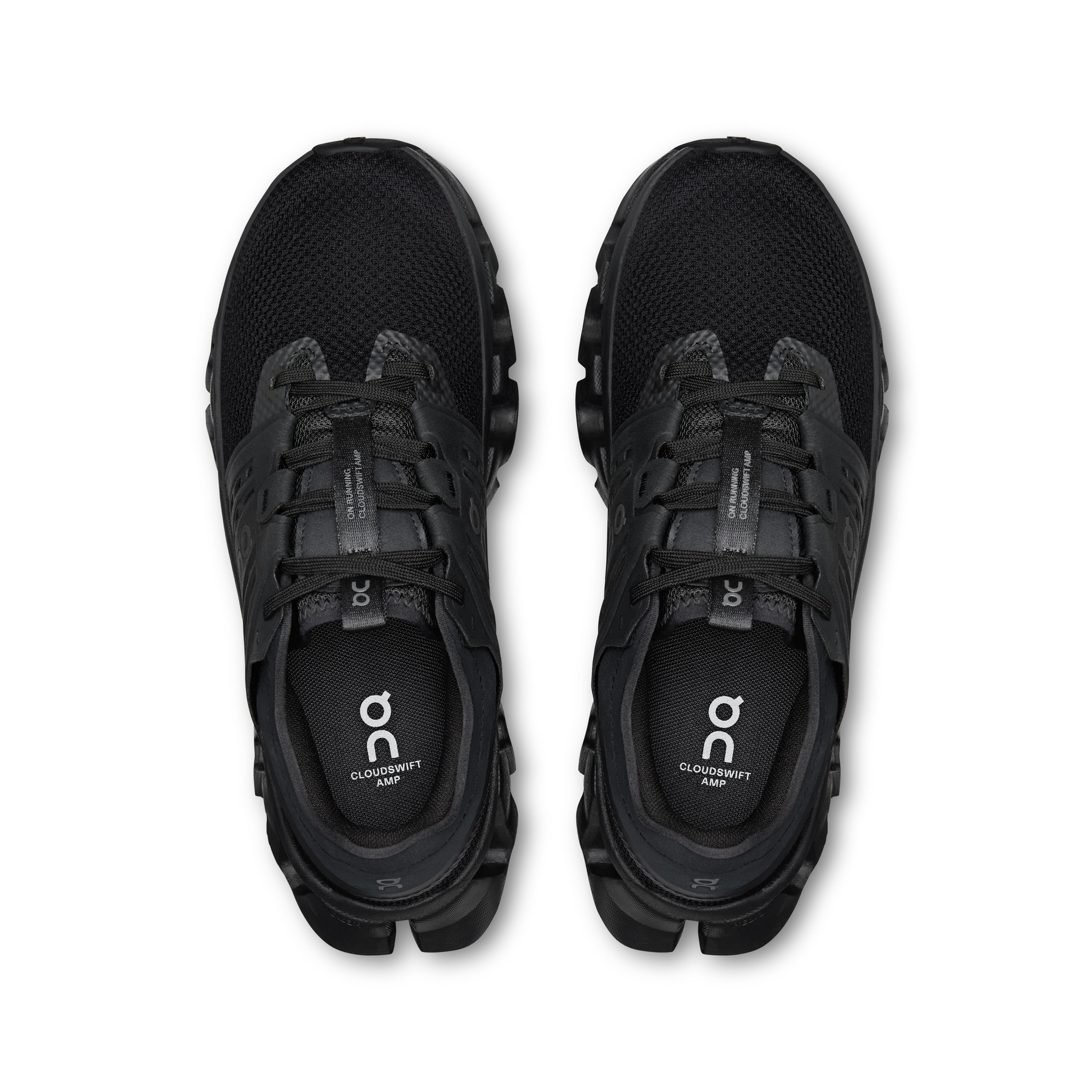 On Cloudswift Amp Black & Black Femme Active Life Chaussures