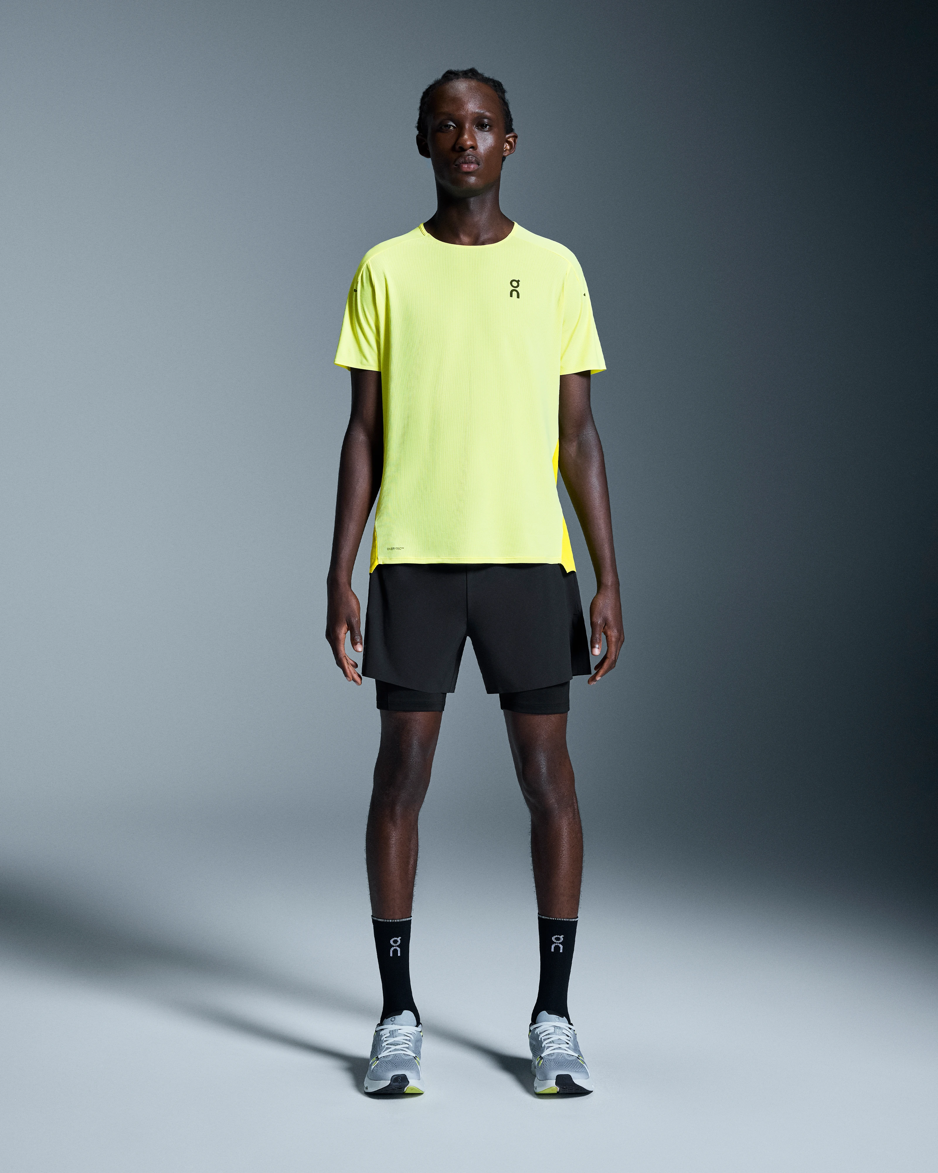 On 5" Performance 2/1 Shorts Black Homme Shorts