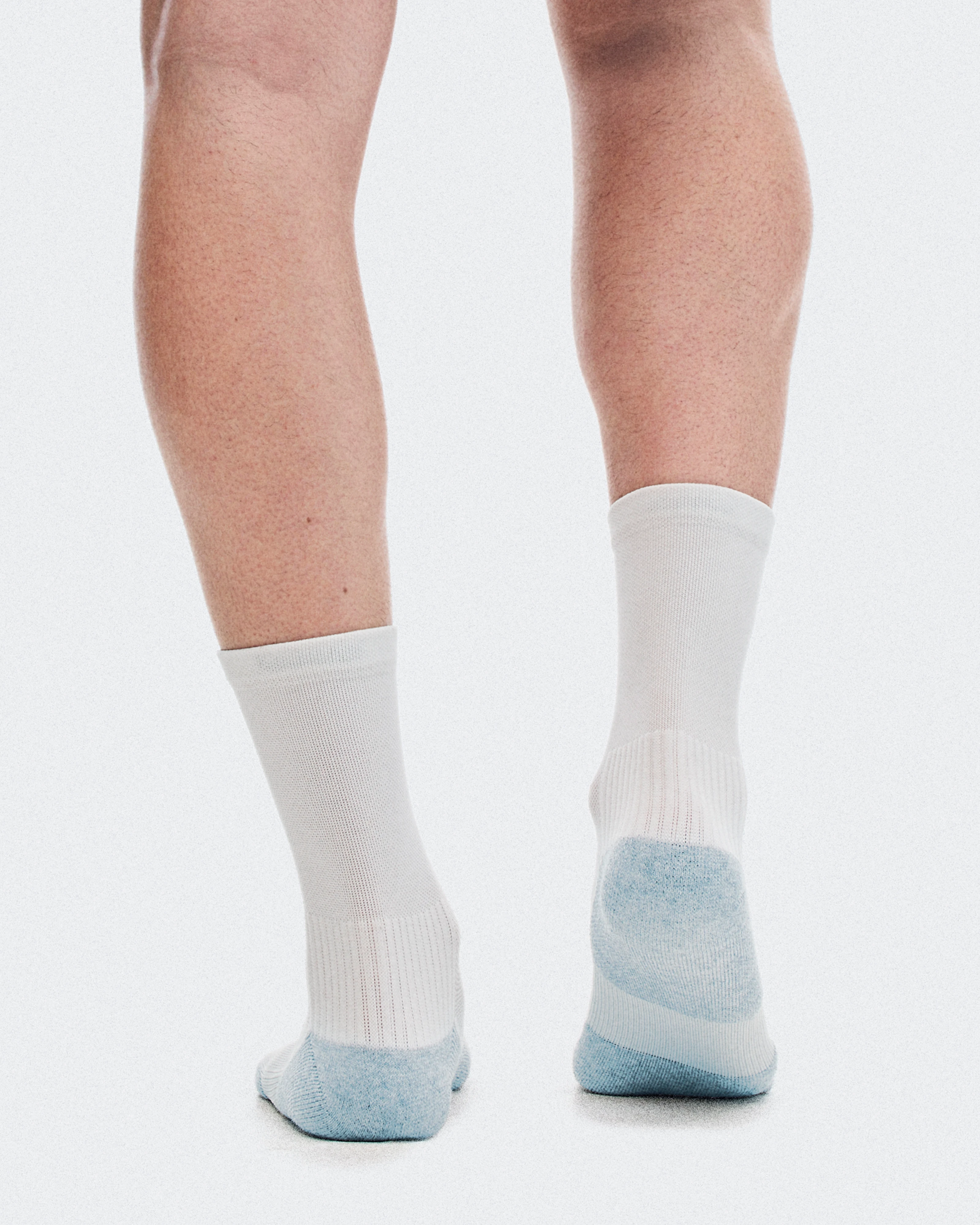 On Trail Sock High 2P Frost & Rock Unisexe Chaussettes