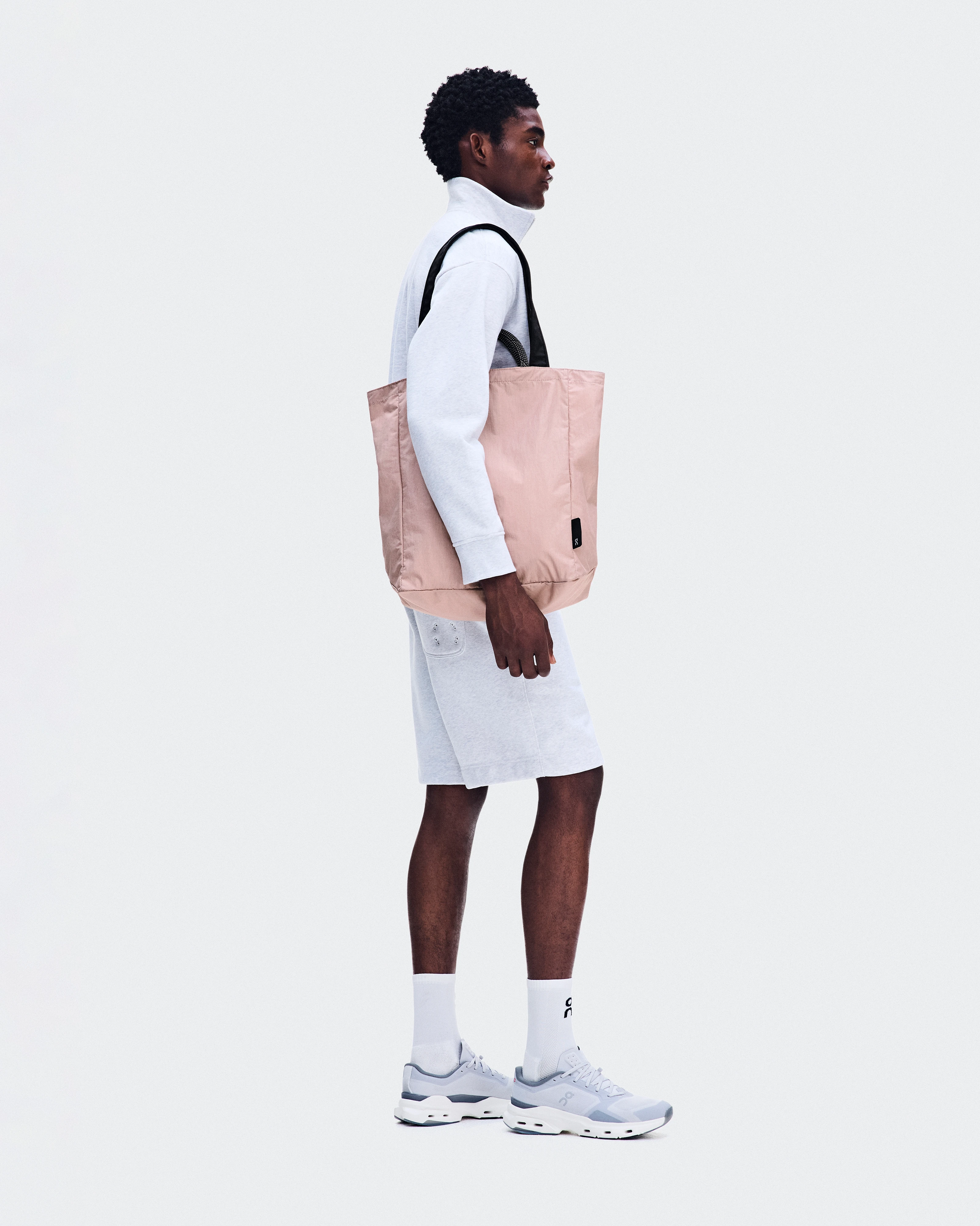 On Tote Pack 25L Biscuit & Black Unisexe Sacs