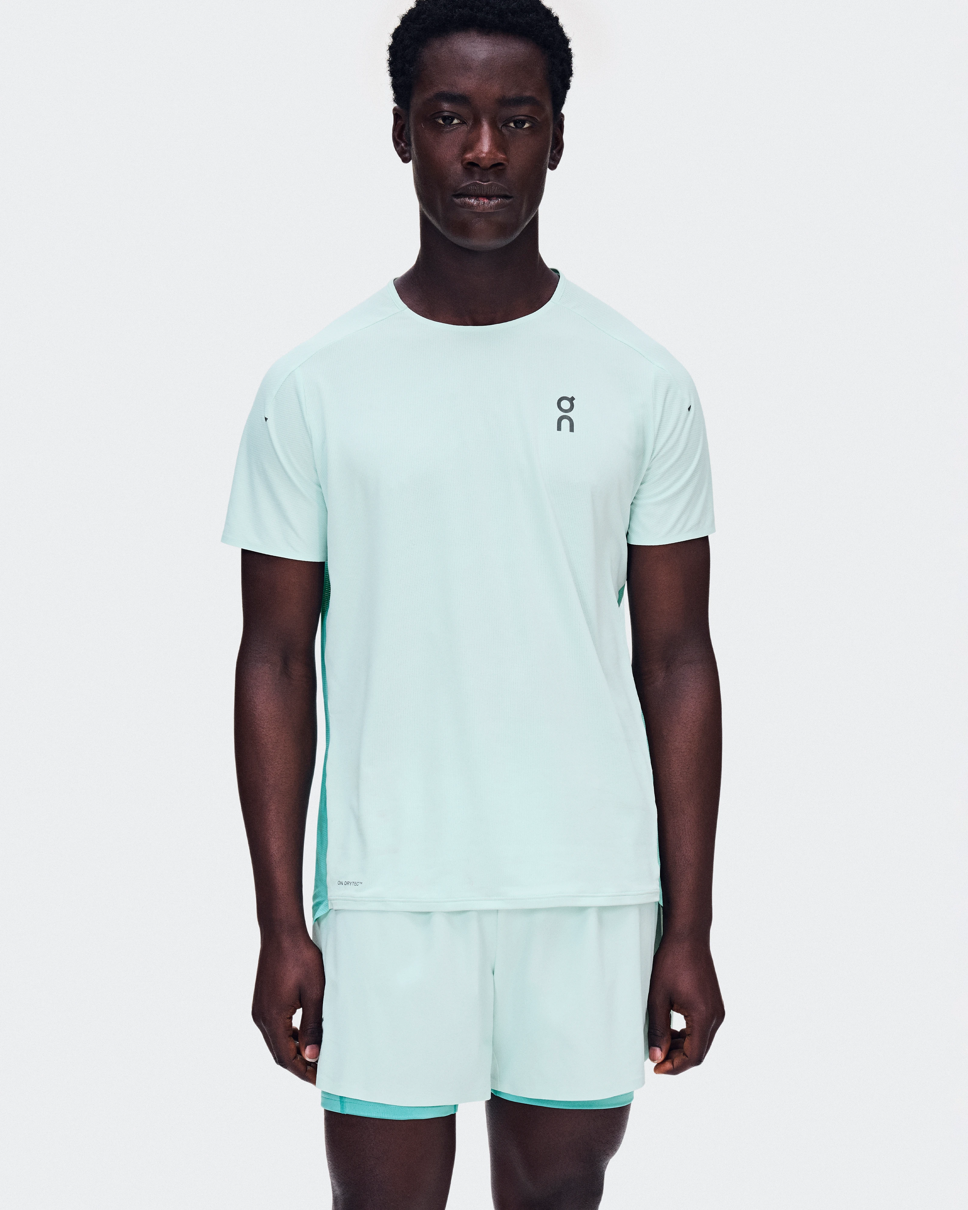 On 5" Performance 2/1 Shorts Flurry & Aquamarine Homme Shorts