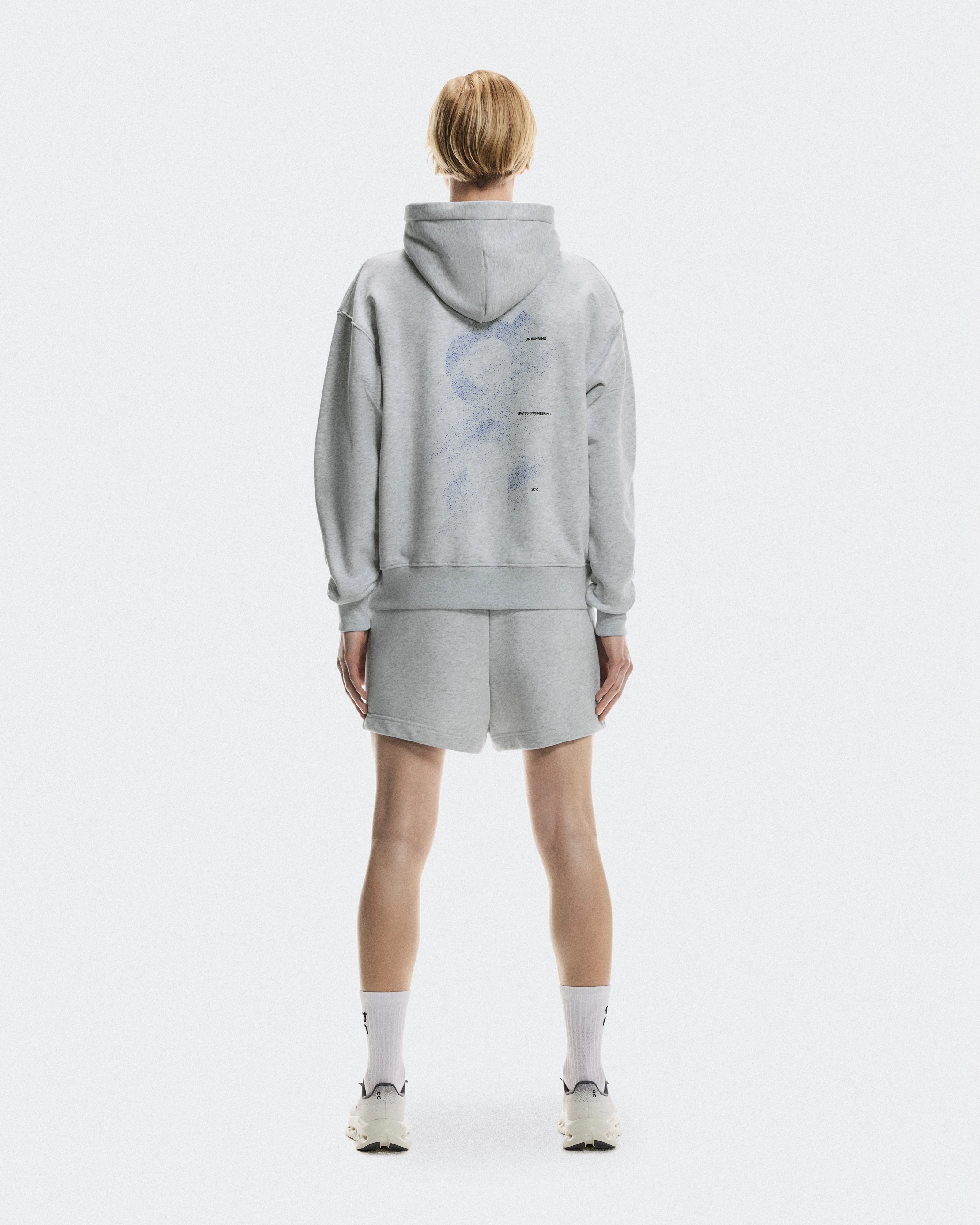 On Club Hoodie Graphic Heather Femme Sweats à capuche et sweats