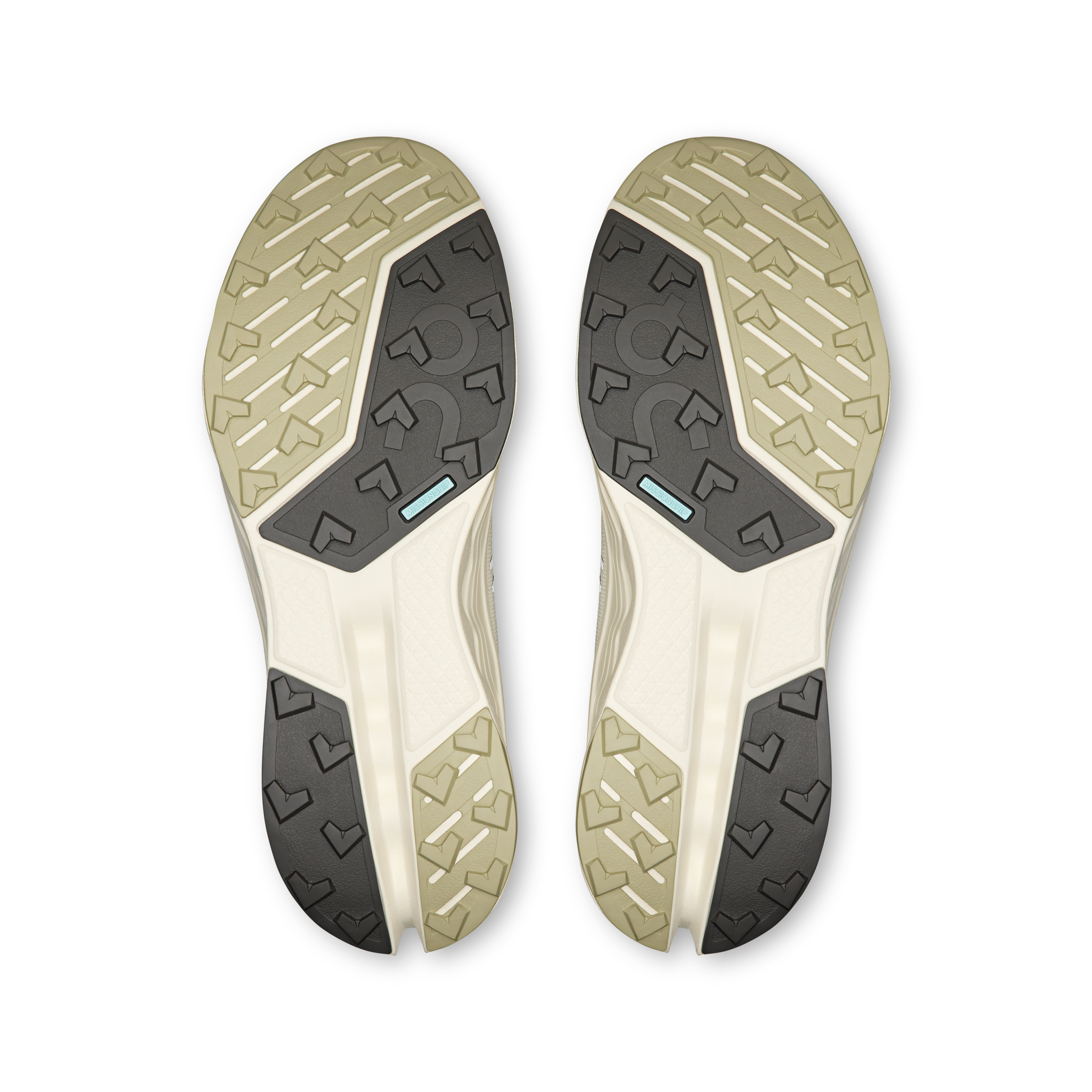 On Cloudsurfer Trail 2 Chalk & Ghost Homme Running de trail Chaussures
