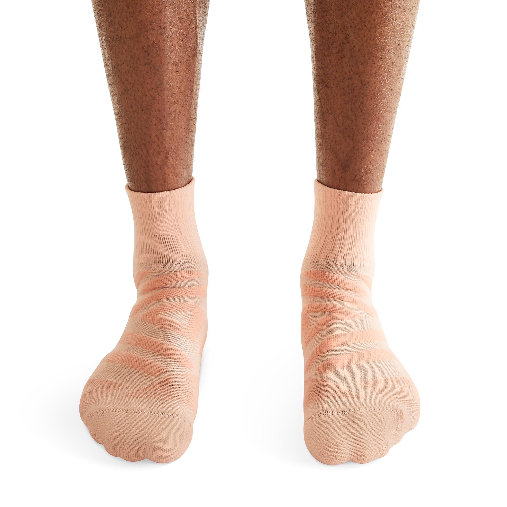 On Performance Mid Sock Rose & Flamingo Homme Chaussettes