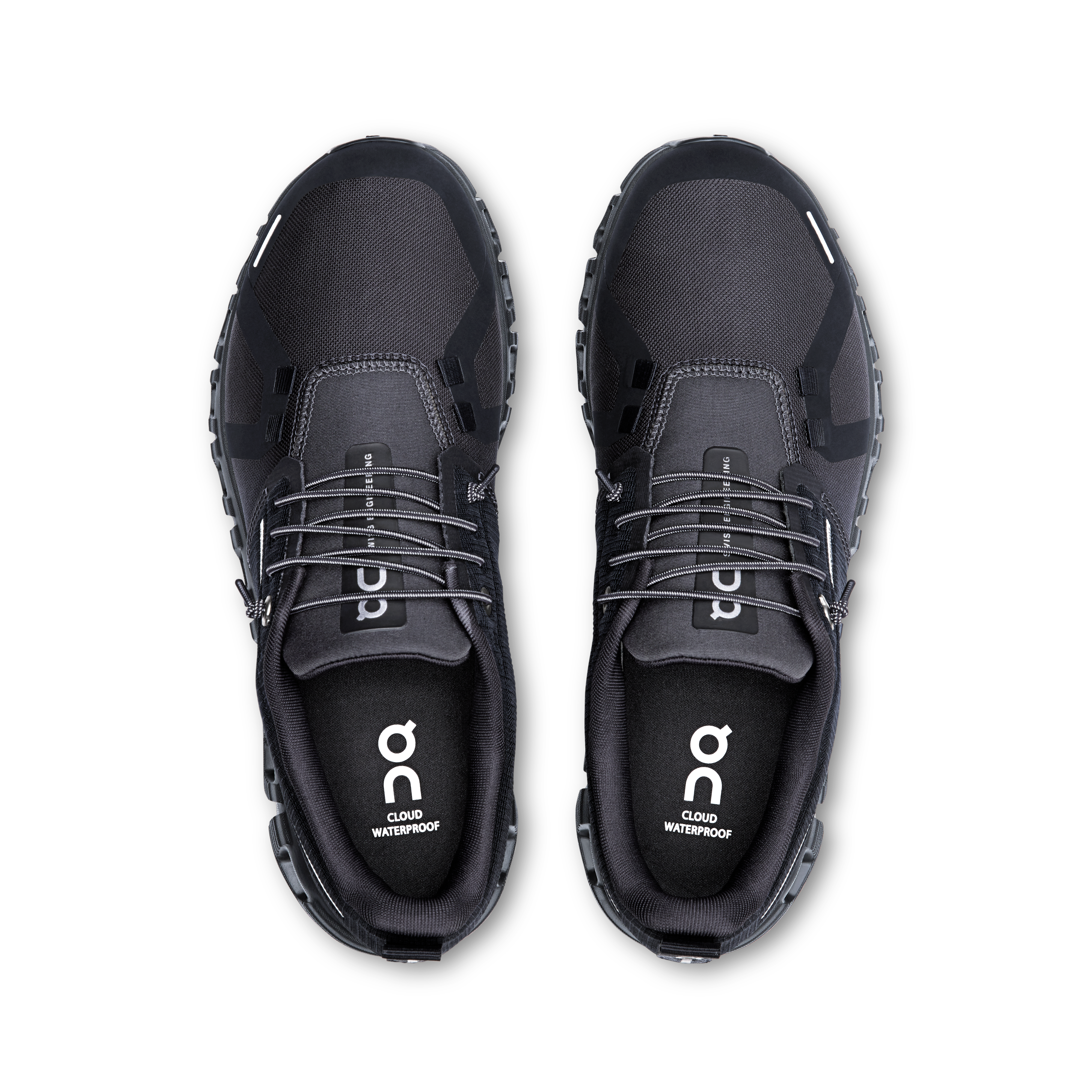 On Cloud 6 Waterproof Black & Black Femme Active Life Chaussures