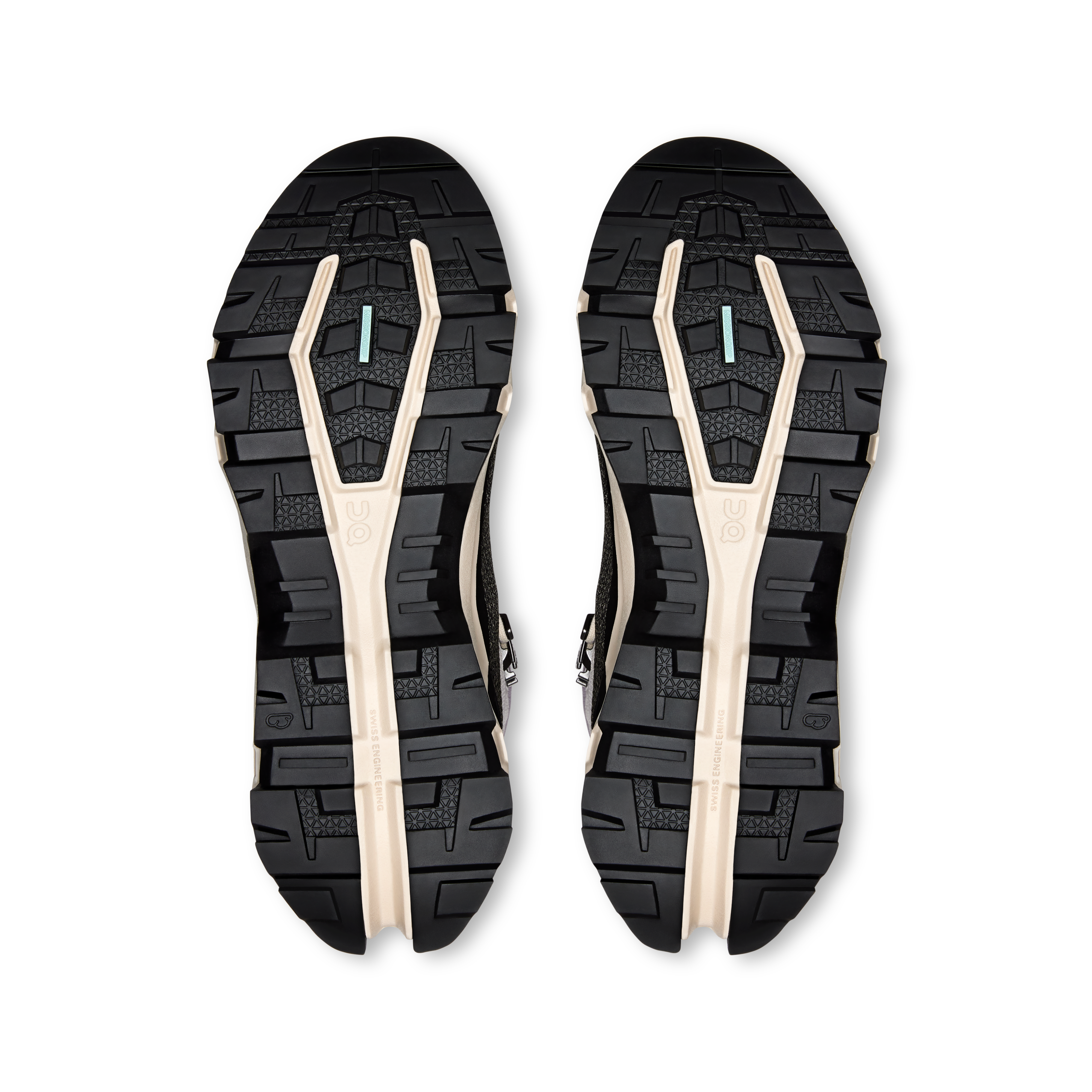 On Cloudrock Trek Waterproof Silver & Cream Femme Randonnée Chaussures
