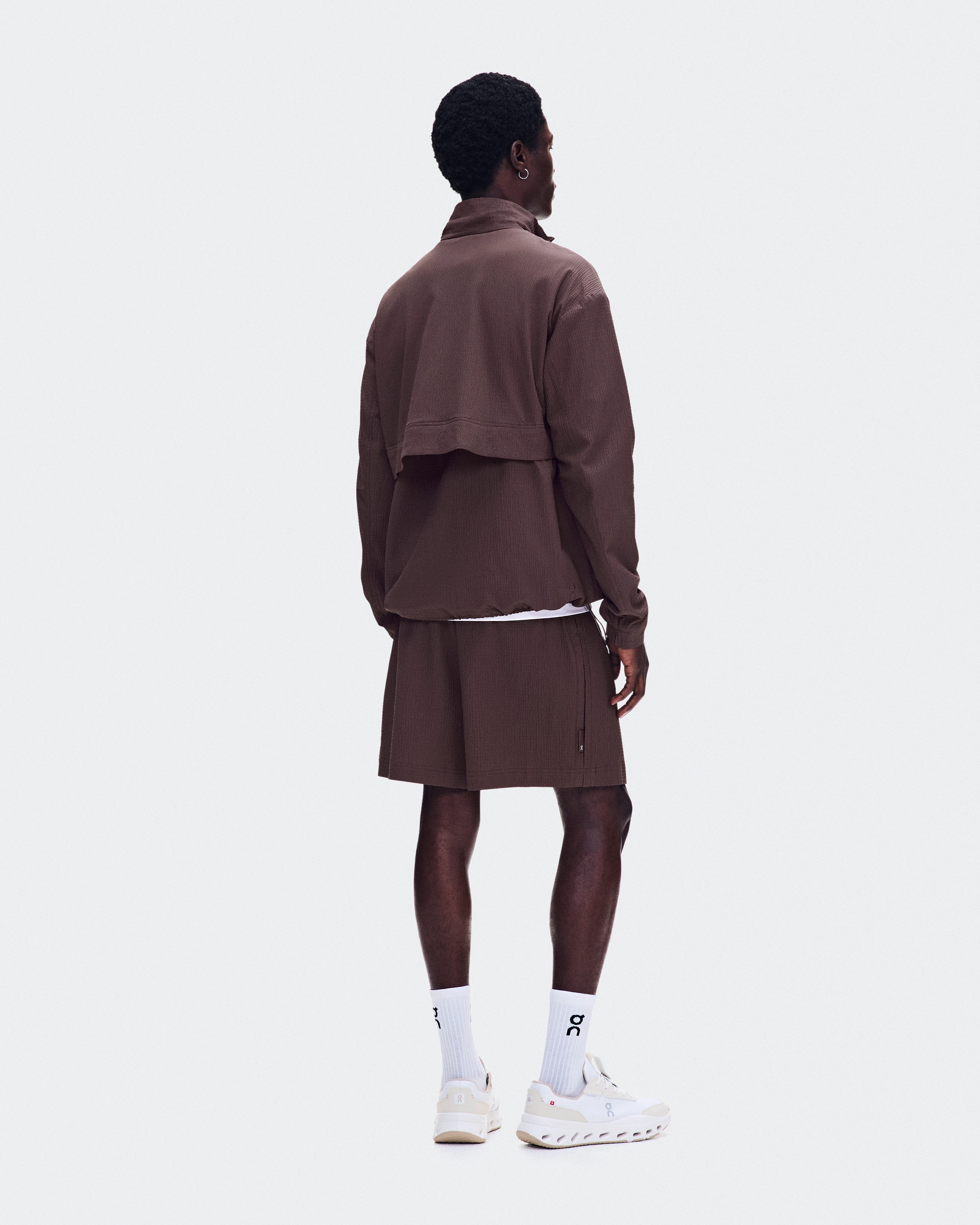 On Courtside 1/2 Zip Eaze Mulberry Homme Sweats à capuche et sweats