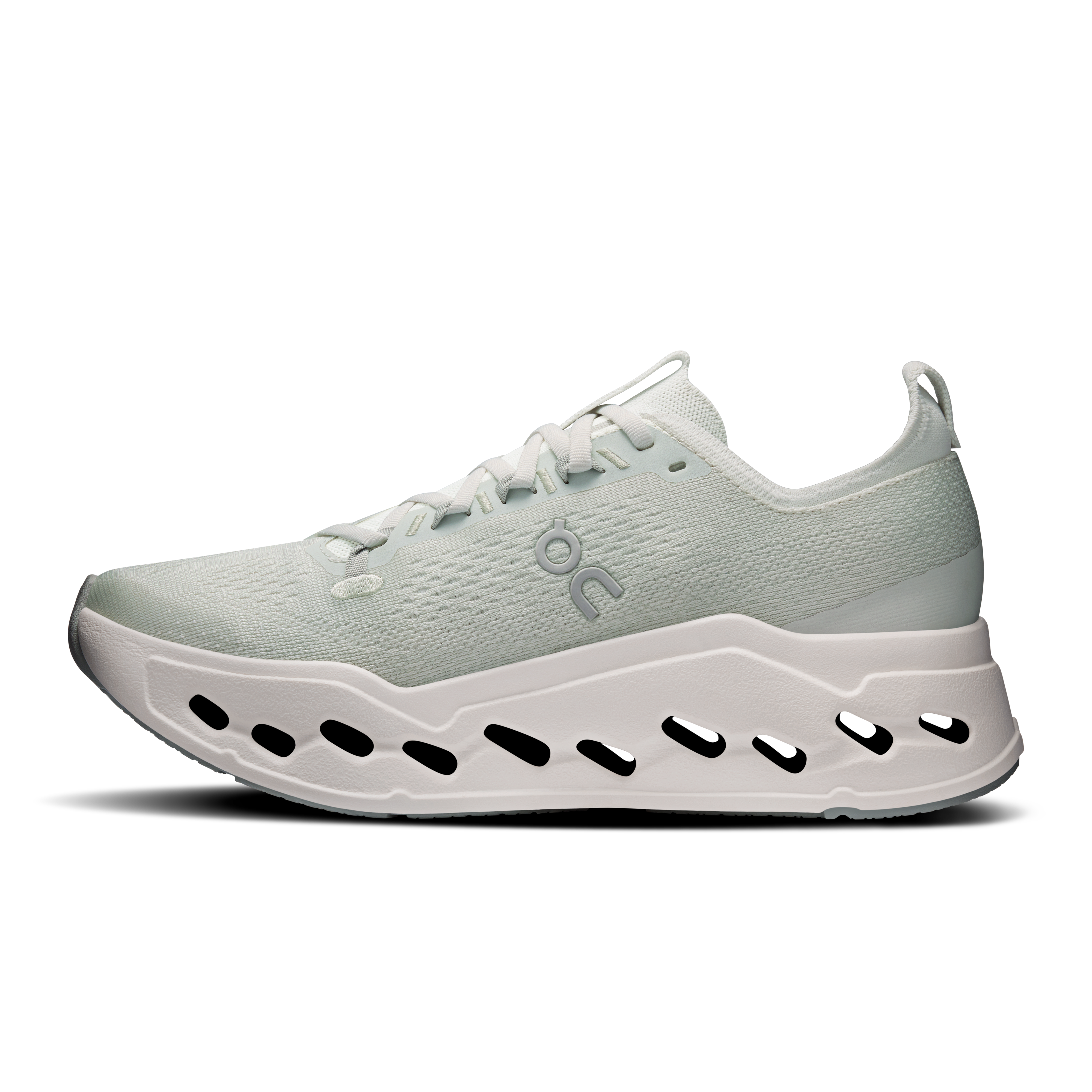 On Cloudsurfer Max Iceberg & Ivory Femme Running sur route Chaussures