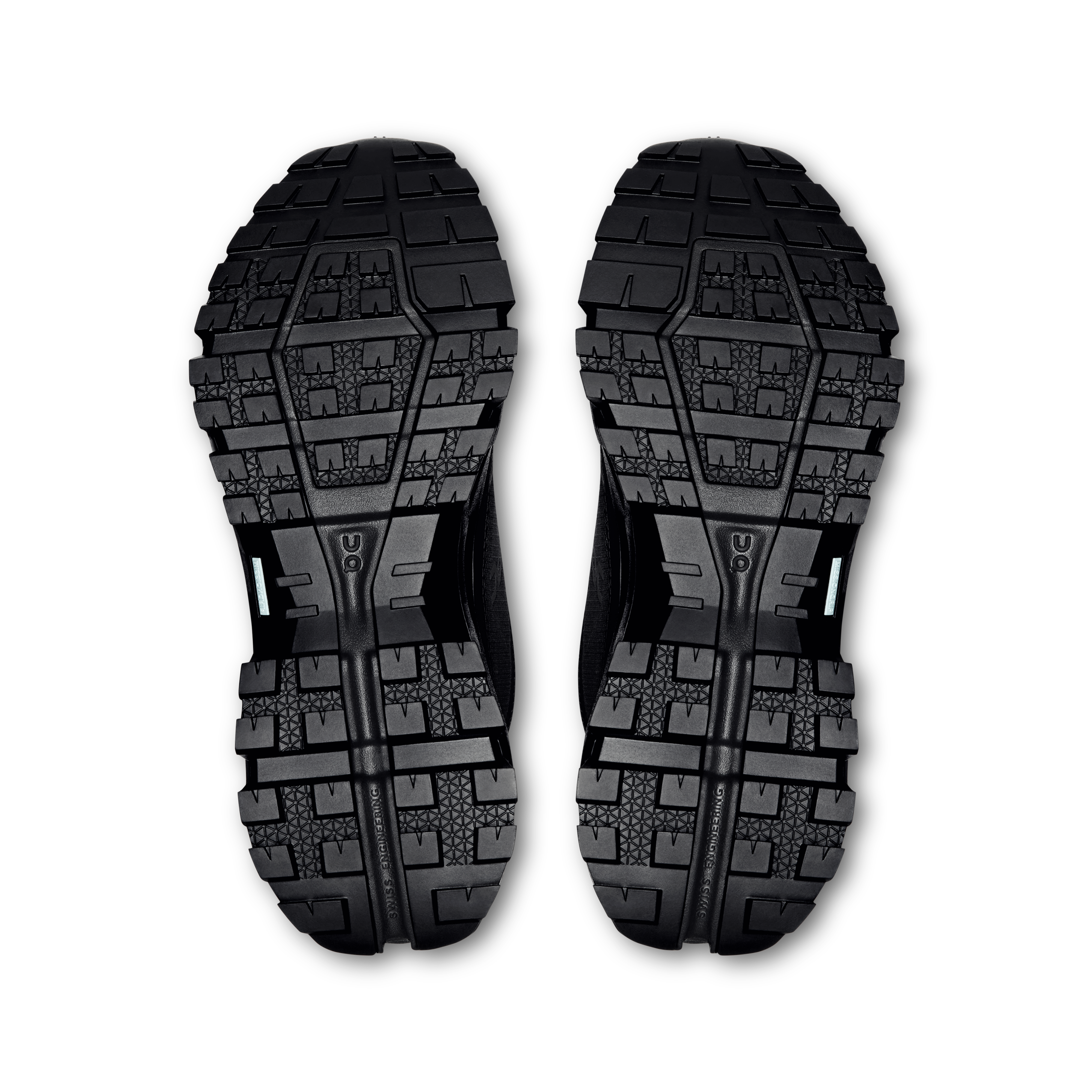 On Cloudrock Low Waterproof Black & Black Femme Randonnée Chaussures