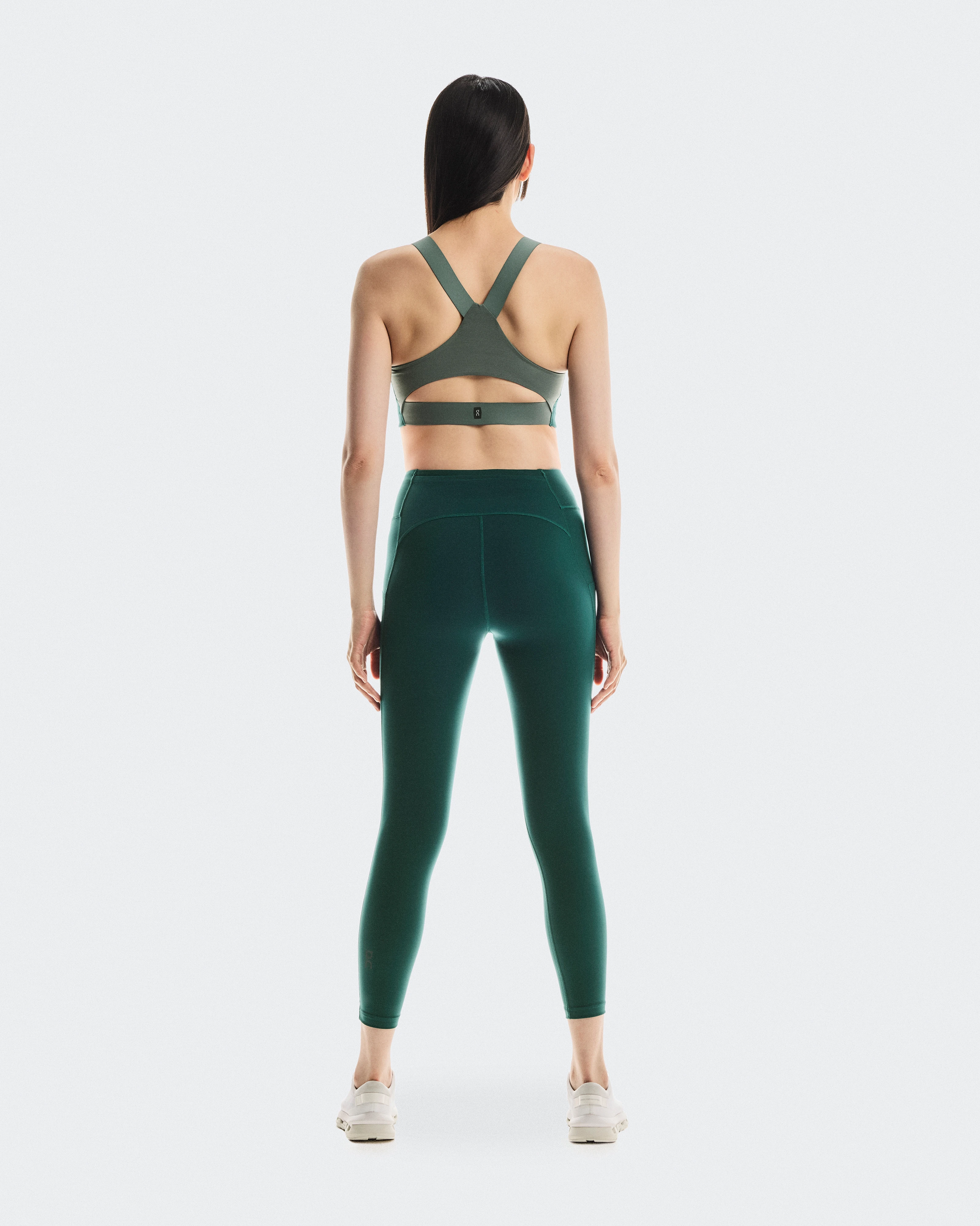 On Performance Tights 7/8 Spirulina Femme Leggings