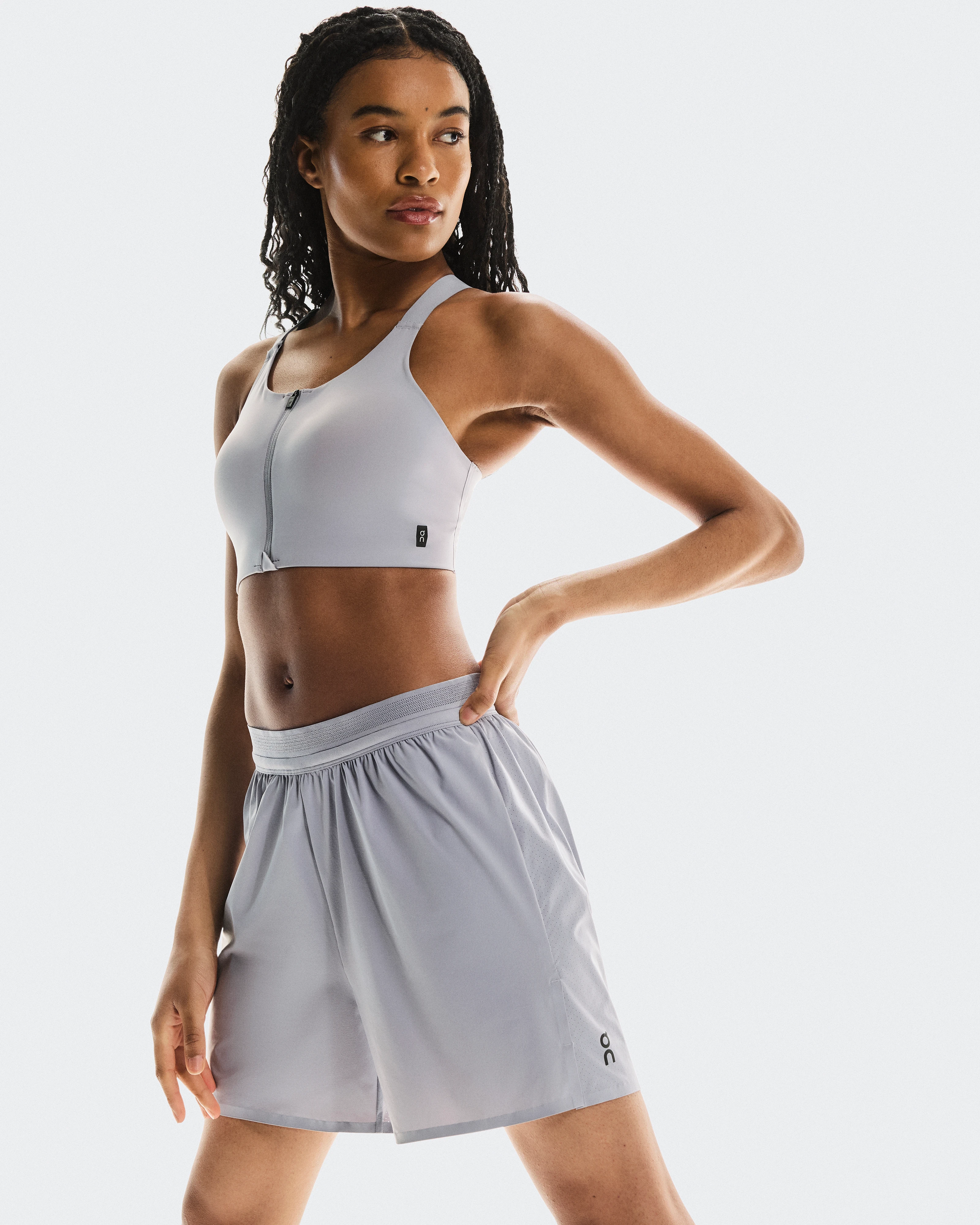 On 5" Performance Shorts Lilac Femme Shorts