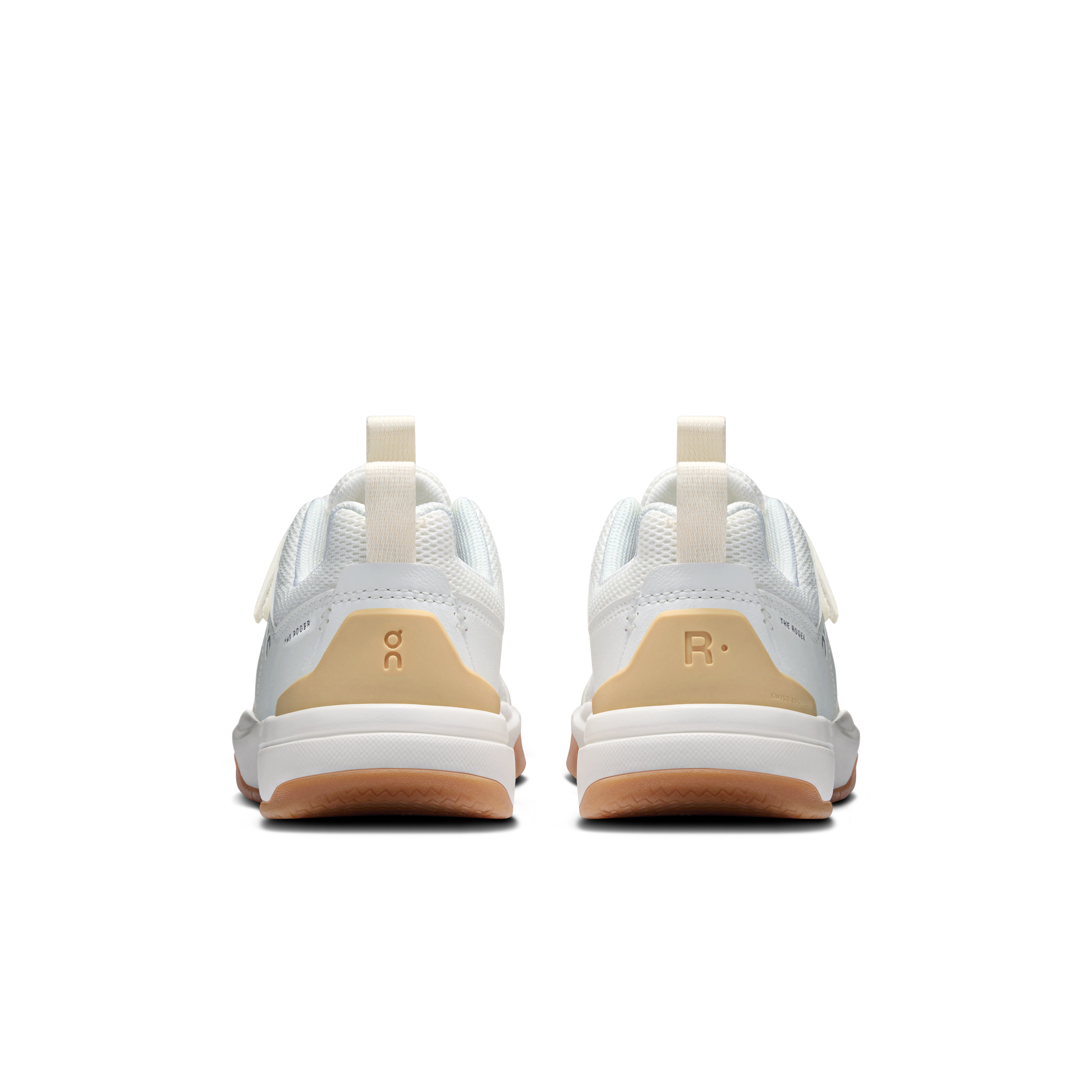 On THE ROGER Kids White & Blonde Enfant Active Life Chaussures