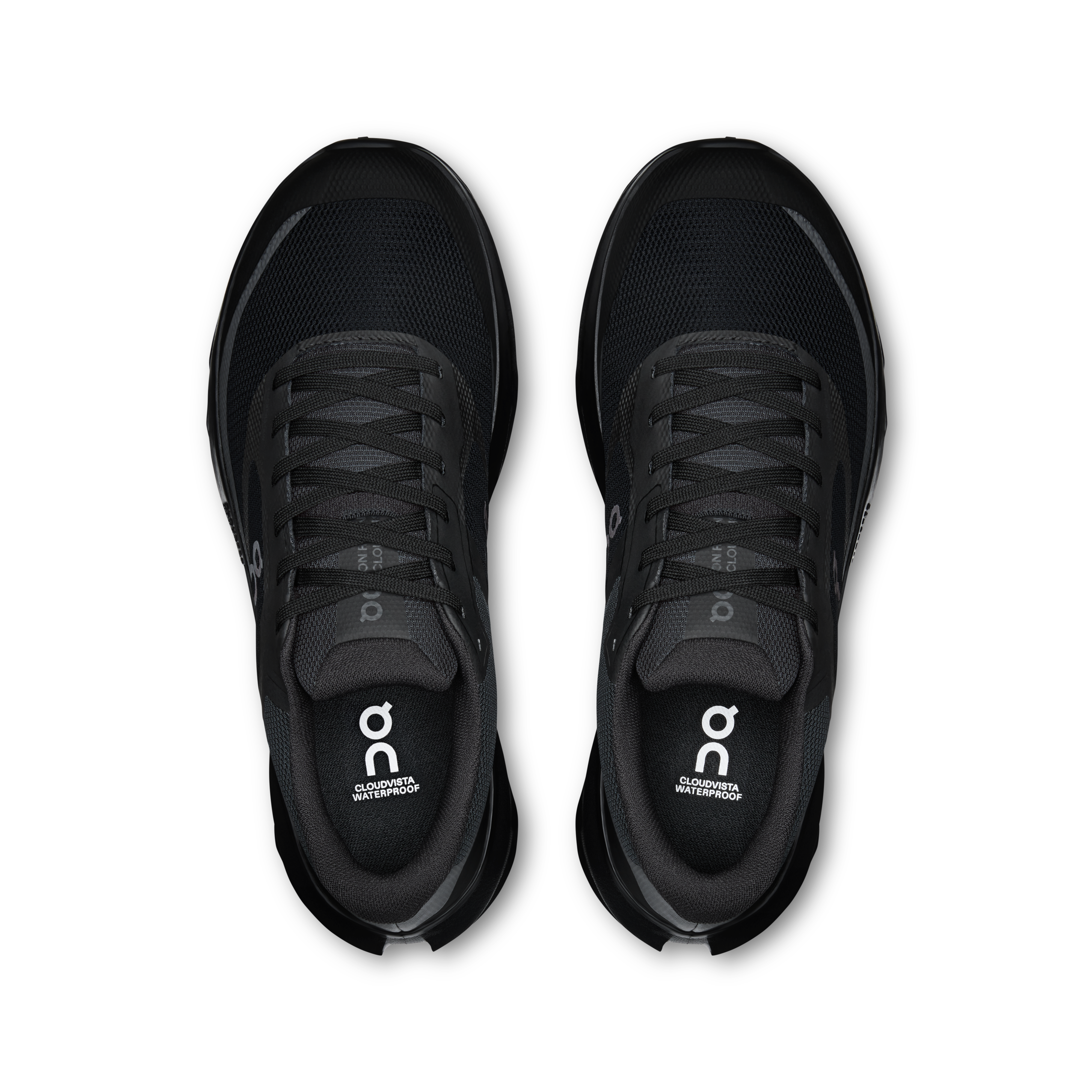 On Cloudvista 3 Waterproof Black & Black Femme Running de trail Chaussures