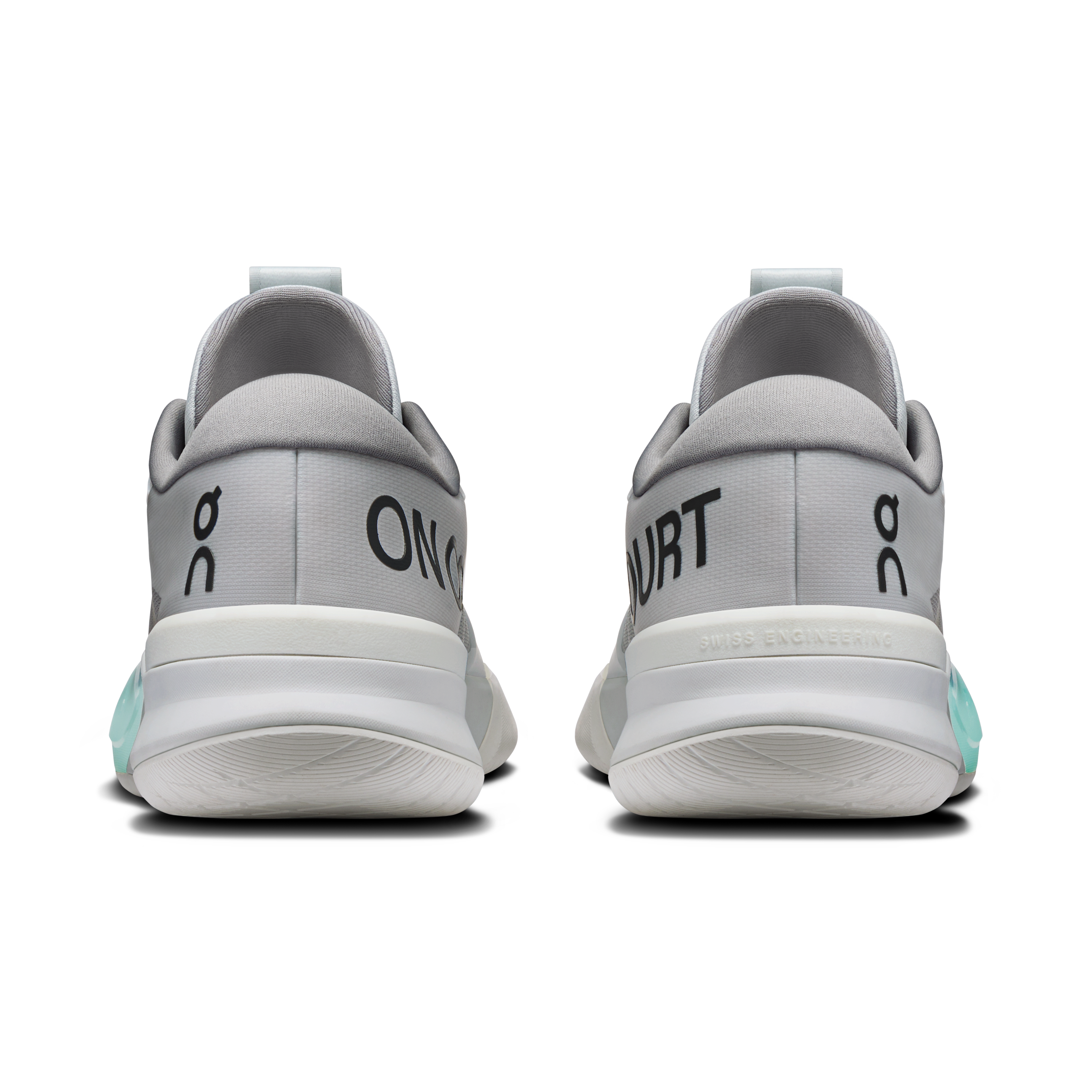 On THE ROGER Pro 3 Glacier & Celeste Homme Tennis Chaussures
