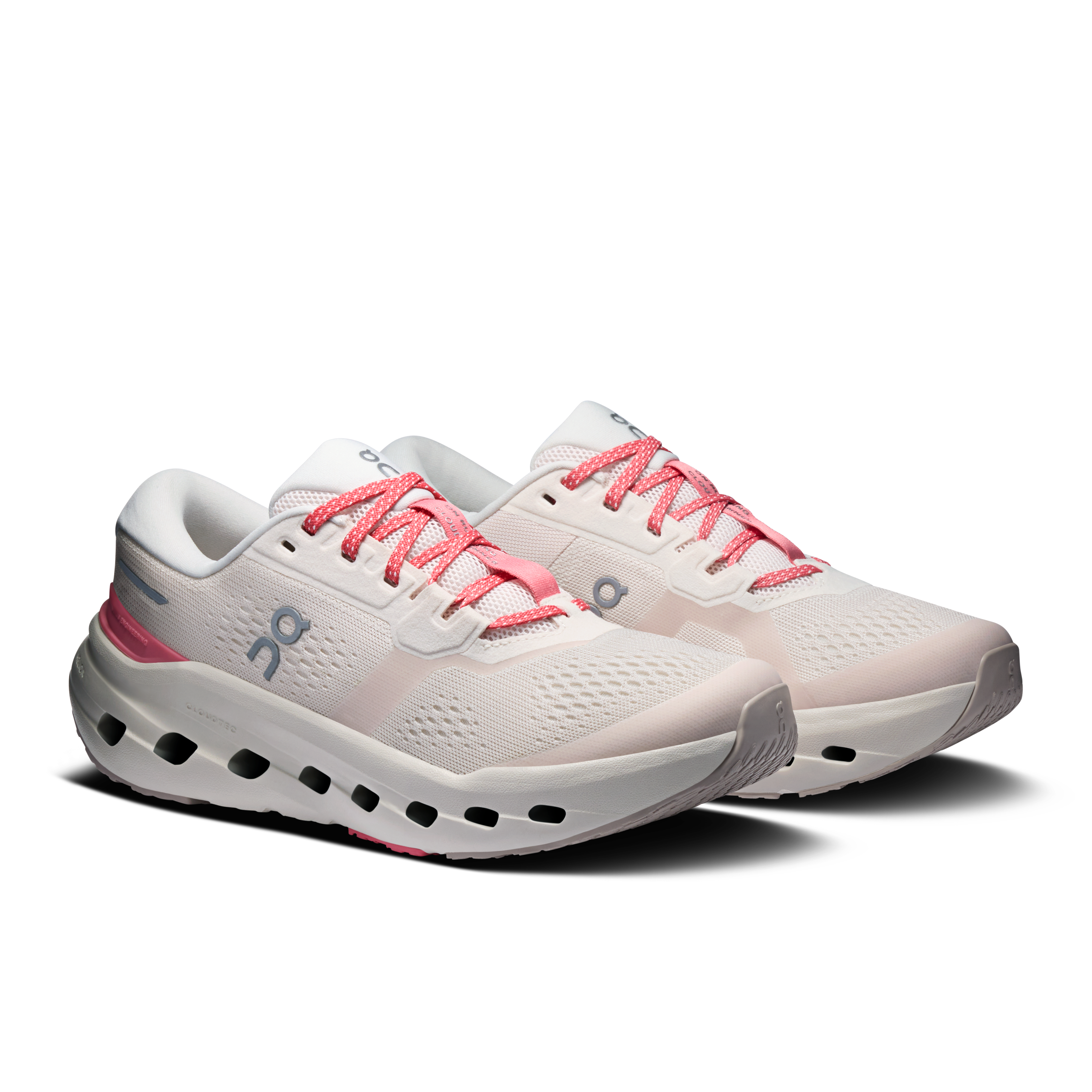 On Cloudrunner 3 Oyster & Camellia Femme Running sur route Chaussures