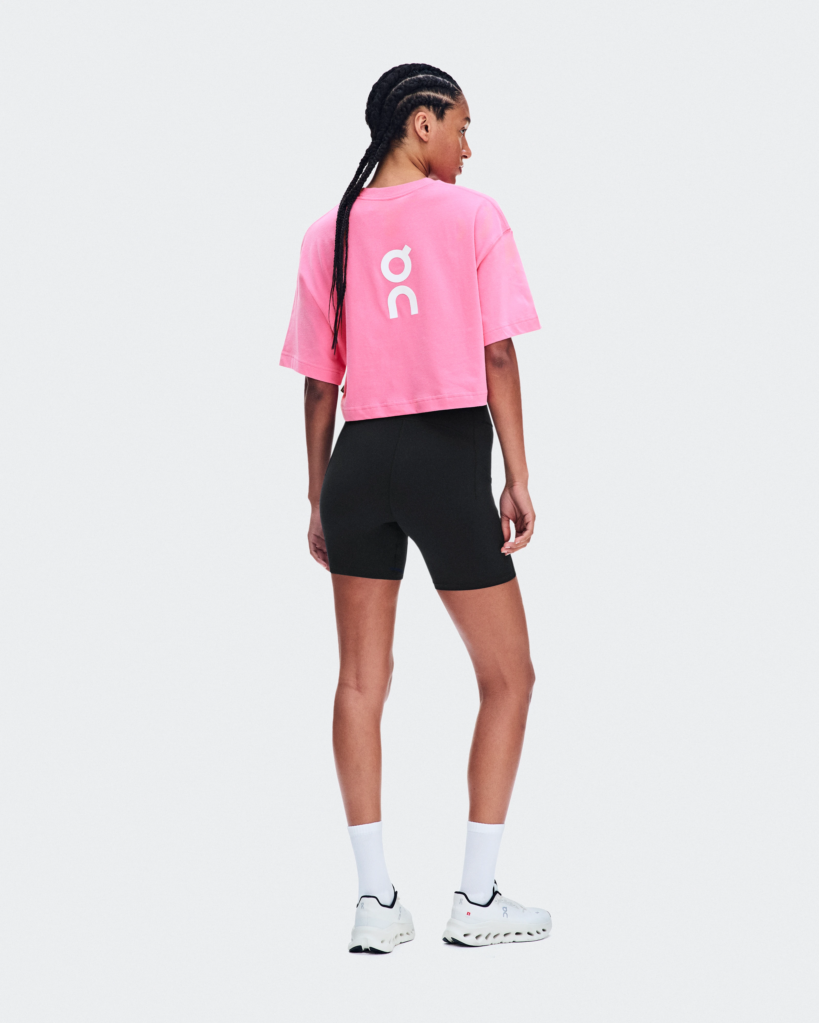 On Club Boxy-T Bubblegum Femme Hauts et t-shirts