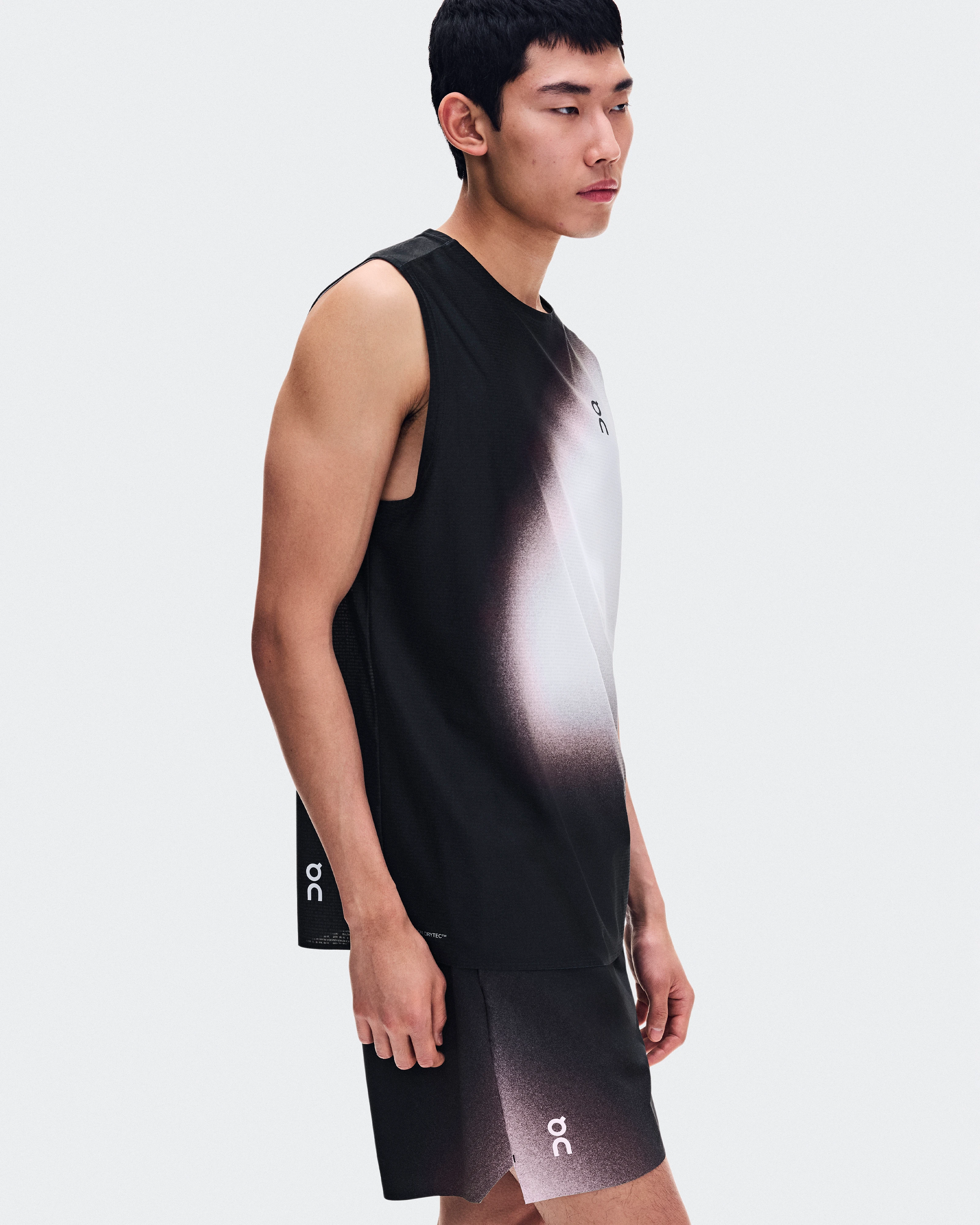 On 5" Court Shorts Swing Black & Mulberry Homme Shorts