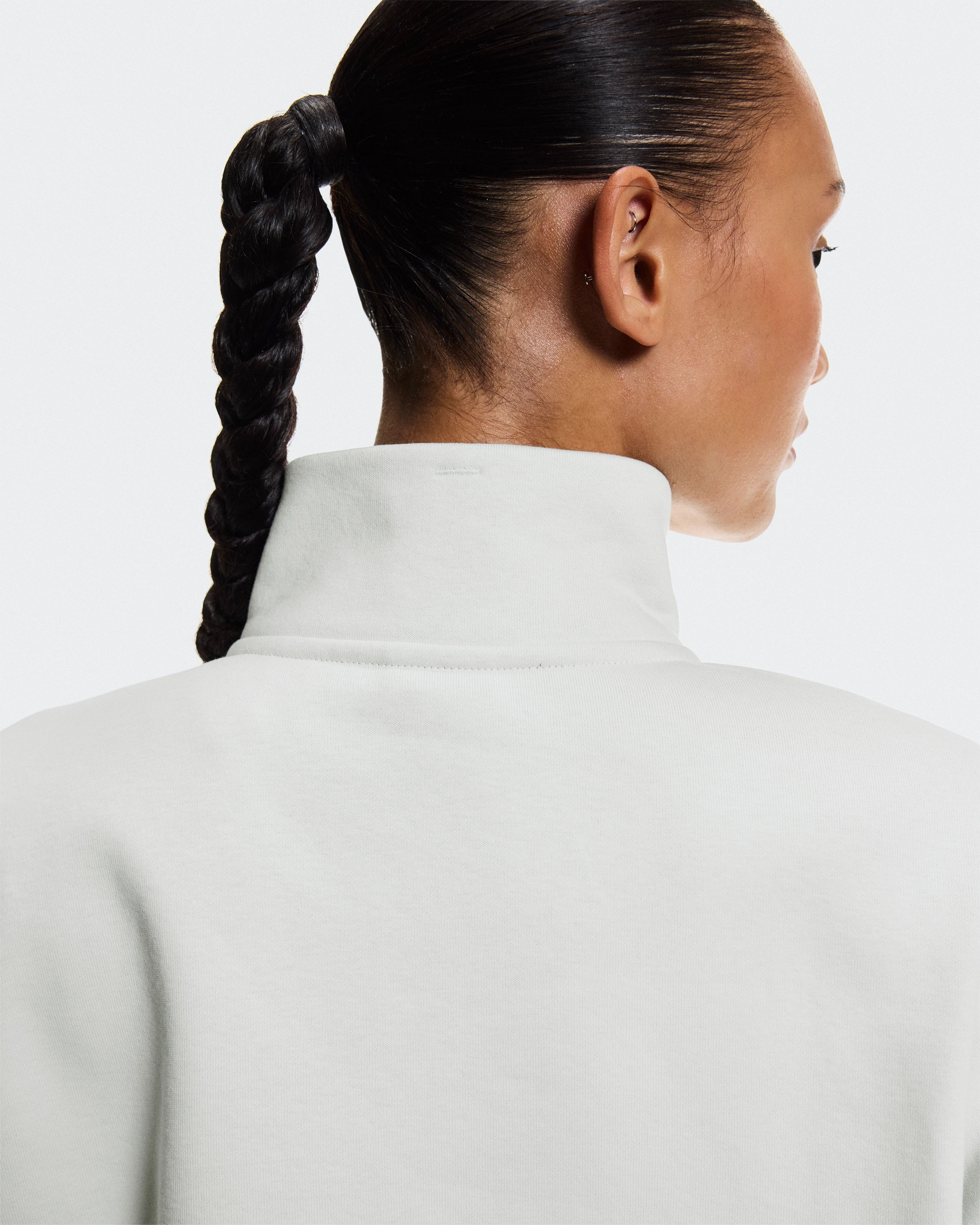 On Club Collective 1/4 Zip Iceberg Femme Sweats à capuche et sweats