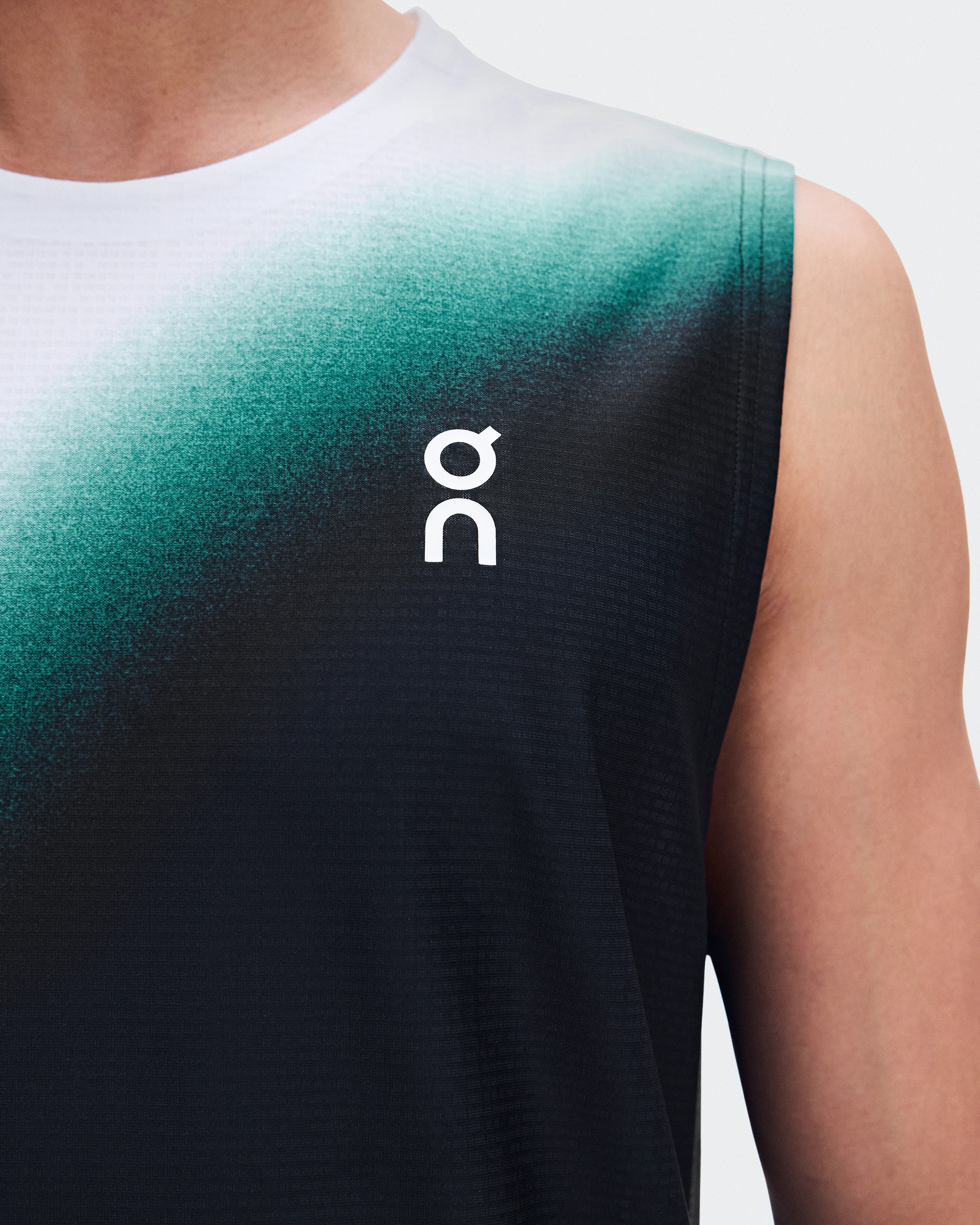 On Court Tank Swing White & Neem Homme Hauts et t-shirts