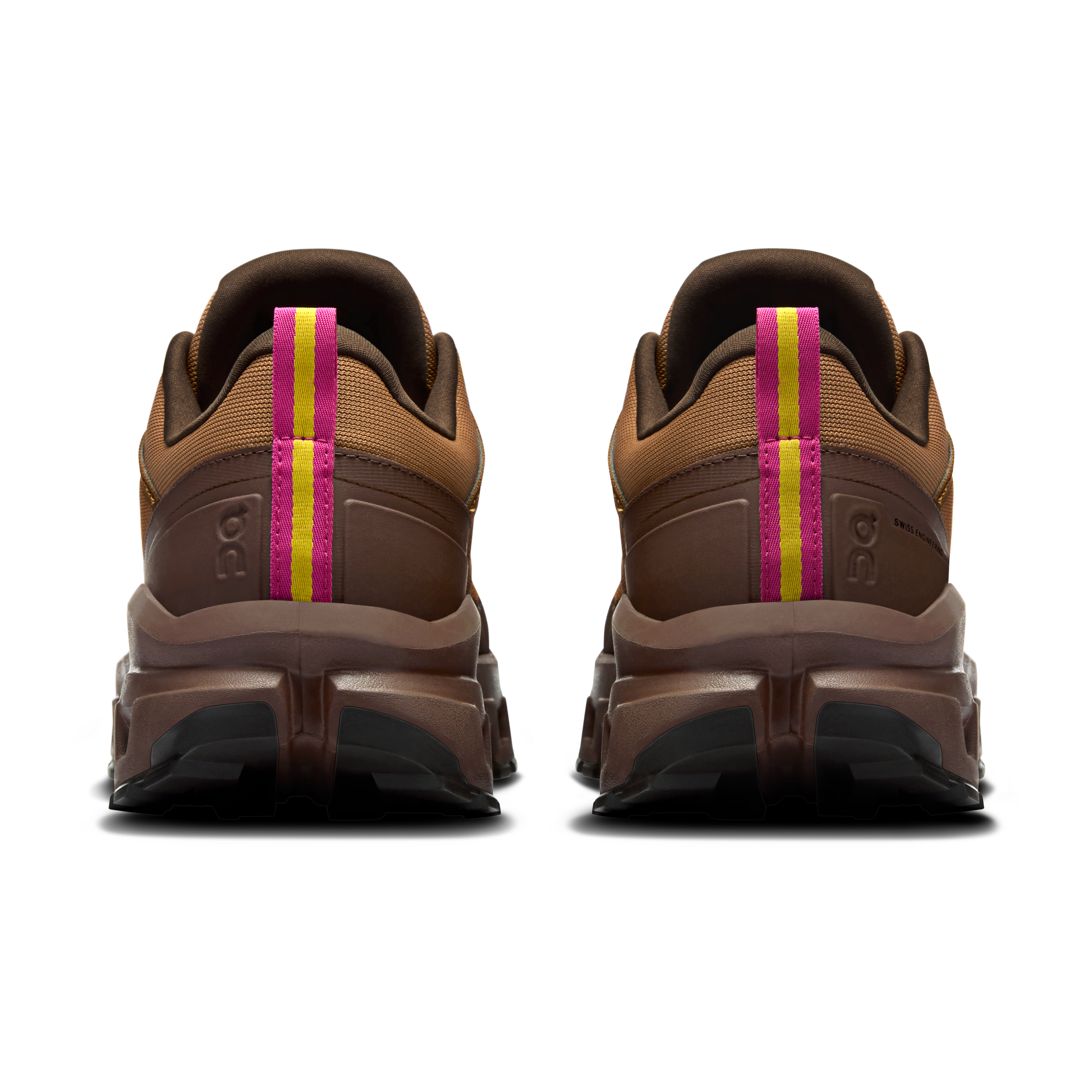 On Cloudrock Low Waterproof SHF Sphinx & Chestnut Femme Randonnée Chaussures