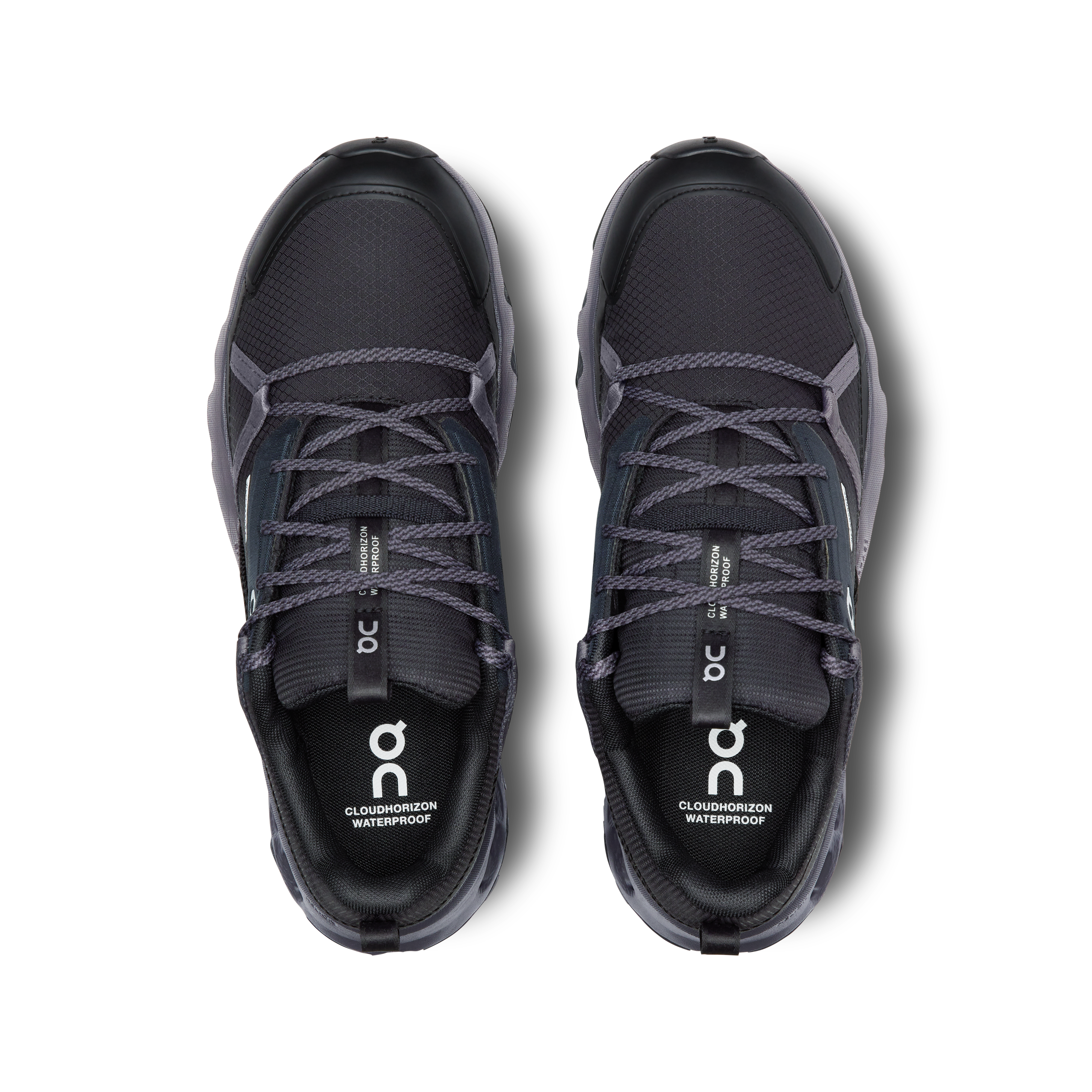 On Cloudhorizon Waterproof Black & Eclipse Femme Randonnée Chaussures
