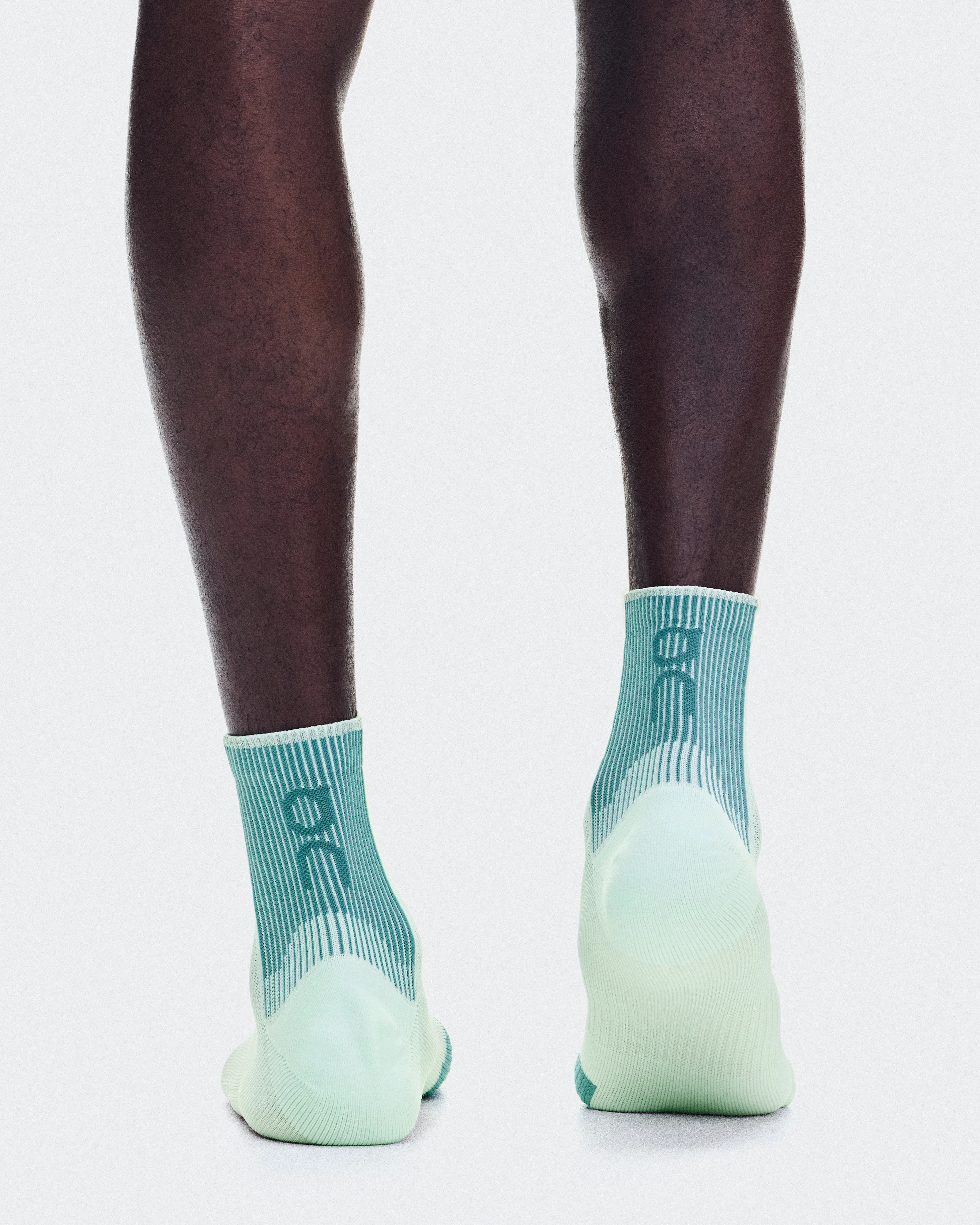 On Performance Run Sock Mid Flurry & Storm Unisexe Chaussettes