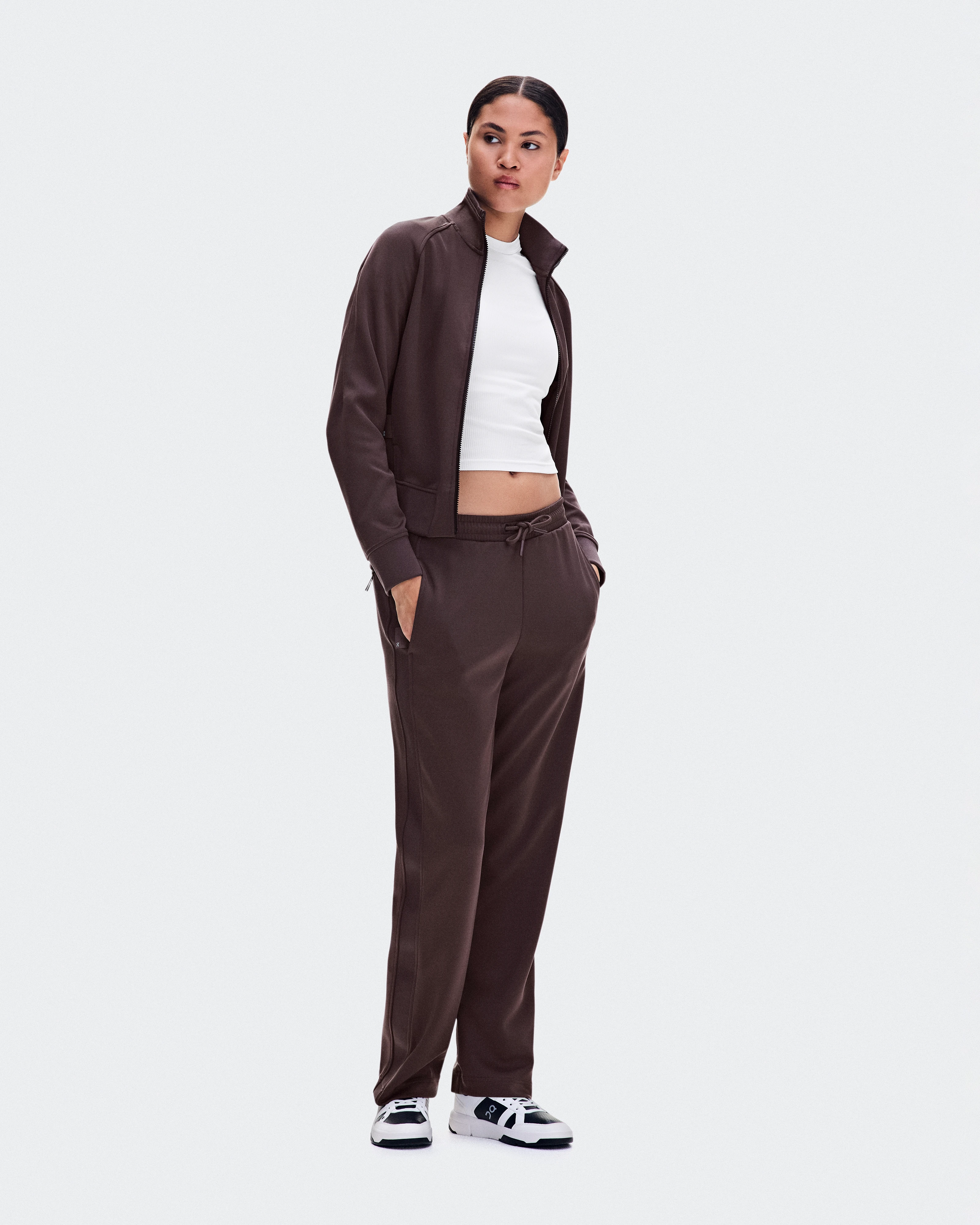 On Courtside Pants Mulberry Femme Pantalons