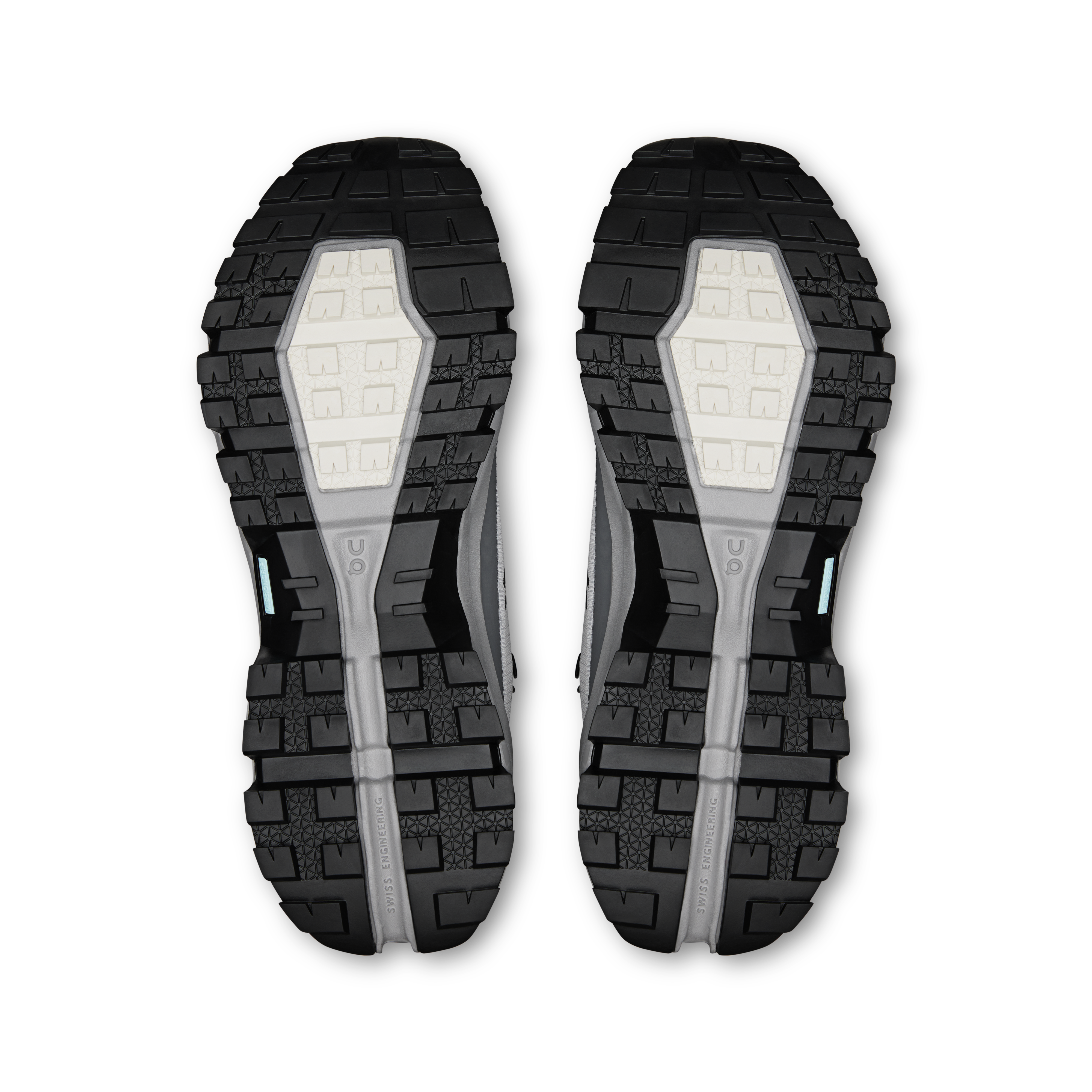 On Cloudrock Mid Waterproof Glacier & Alloy Homme Randonnée Chaussures