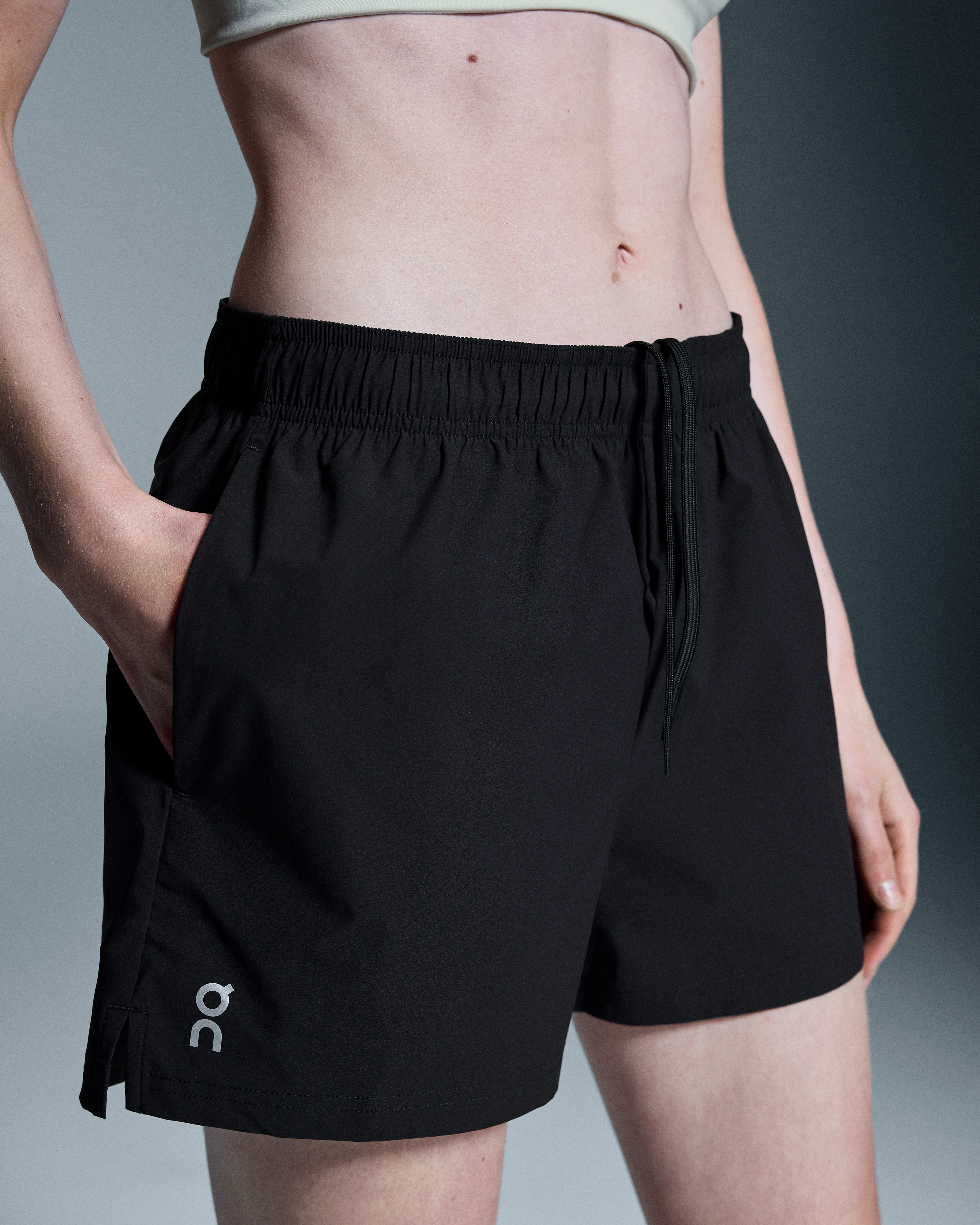 On 3" Core Shorts Black Femme Shorts