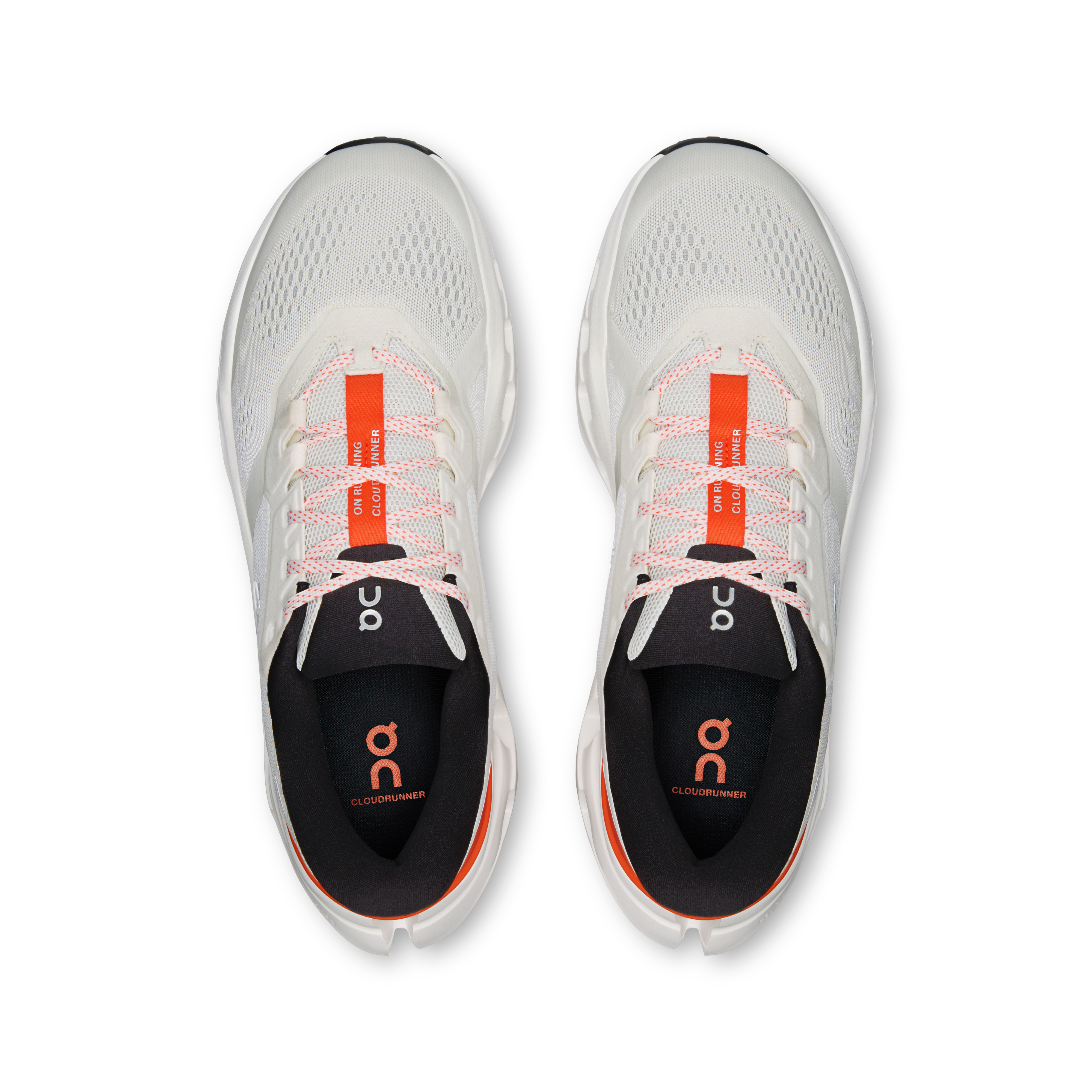On Cloudrunner 3 Ivory & Flame Homme Running sur route Chaussures