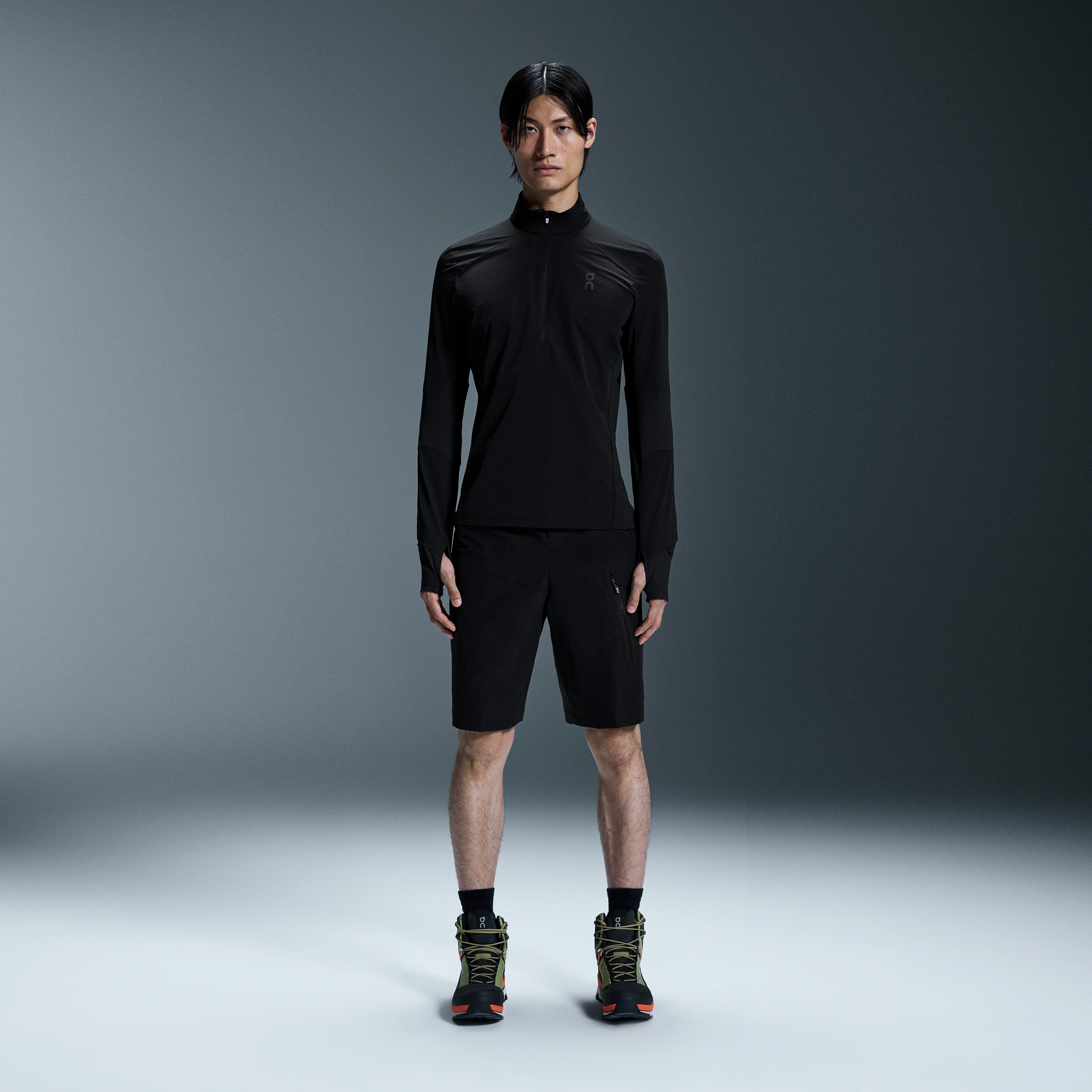 On Explorer Shorts Black Homme – Randonnée, exploration, voyage Shorts