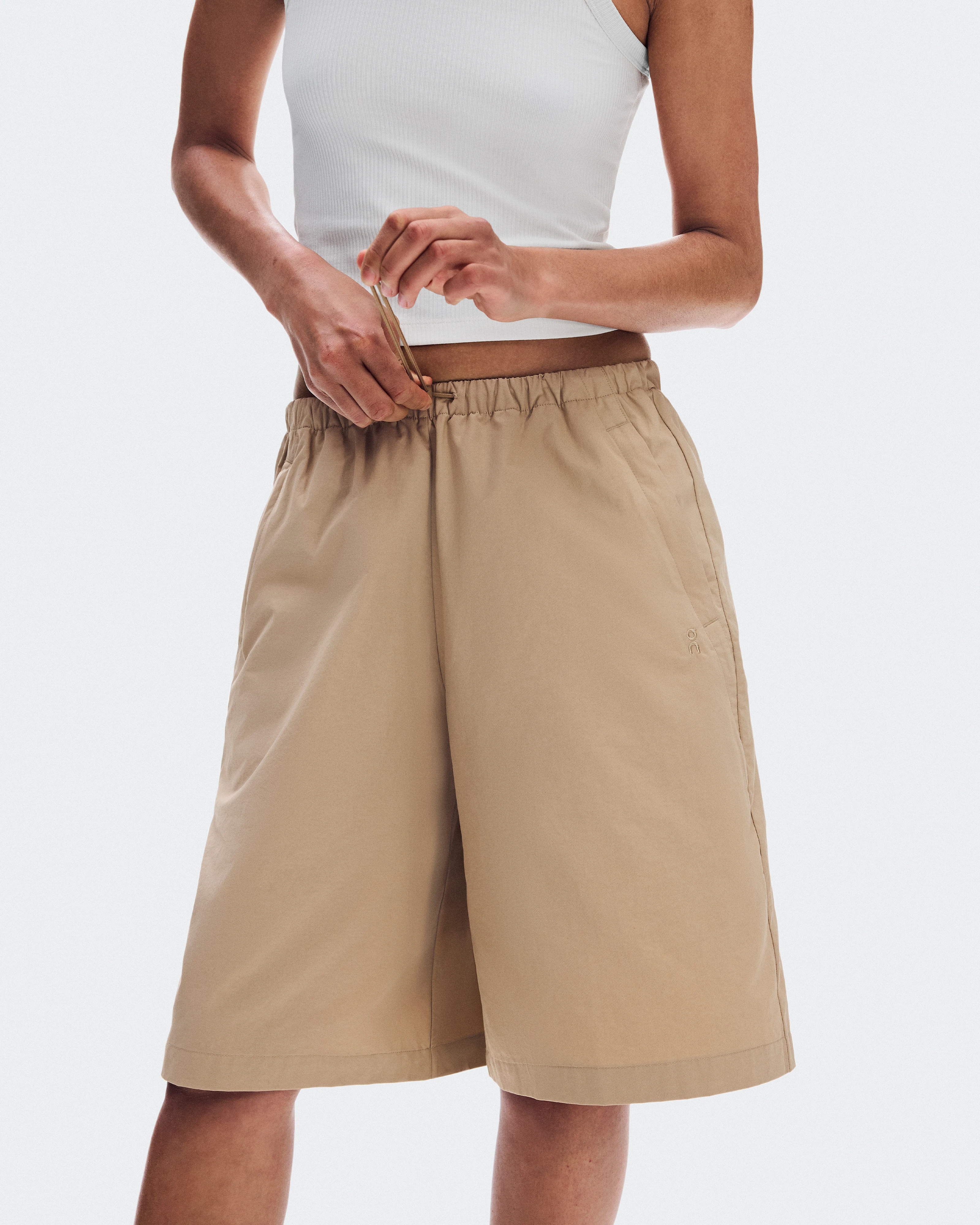 On Bermuda Shorts Kasha Femme Shorts