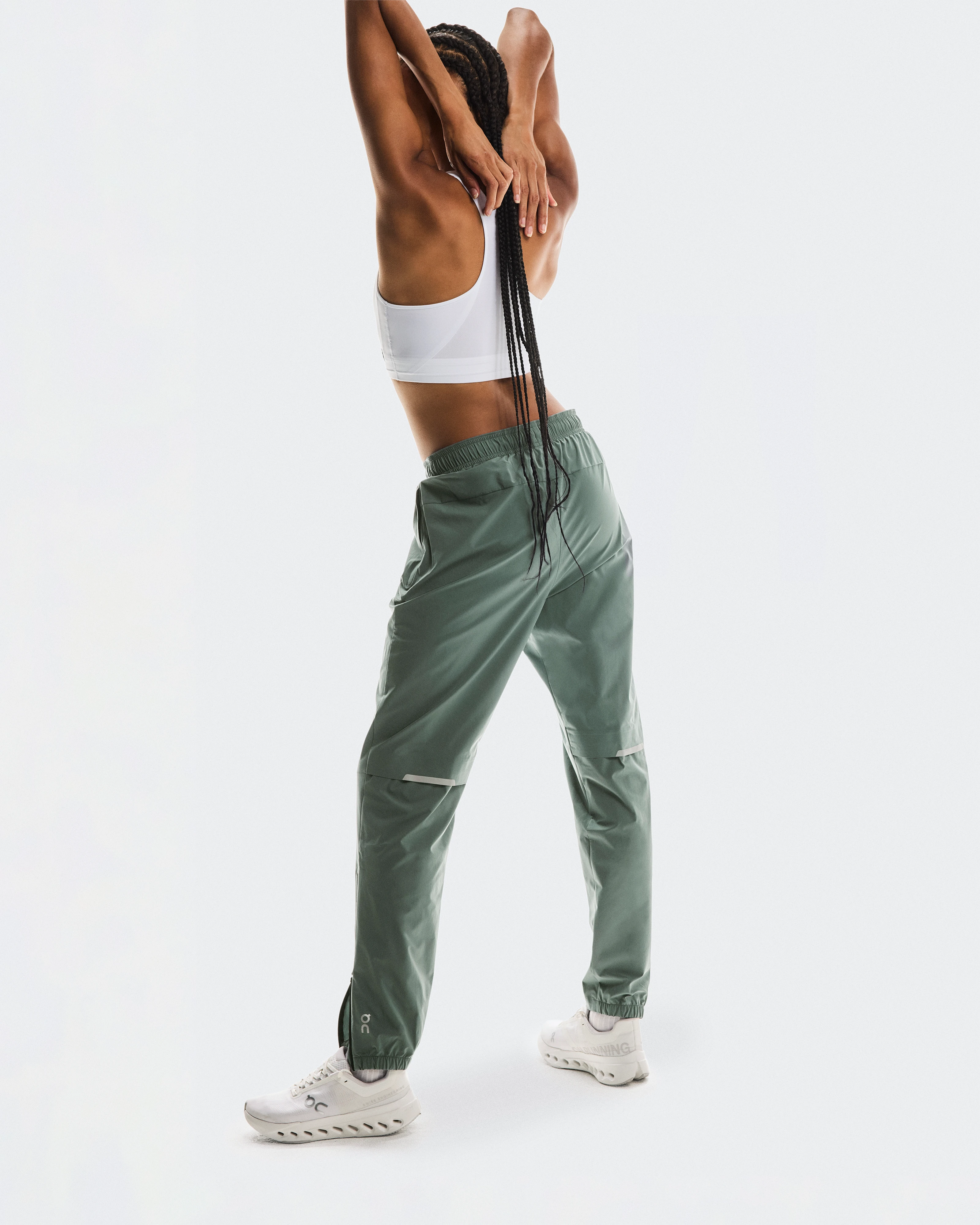 On Core Pants Olive Femme Pantalons