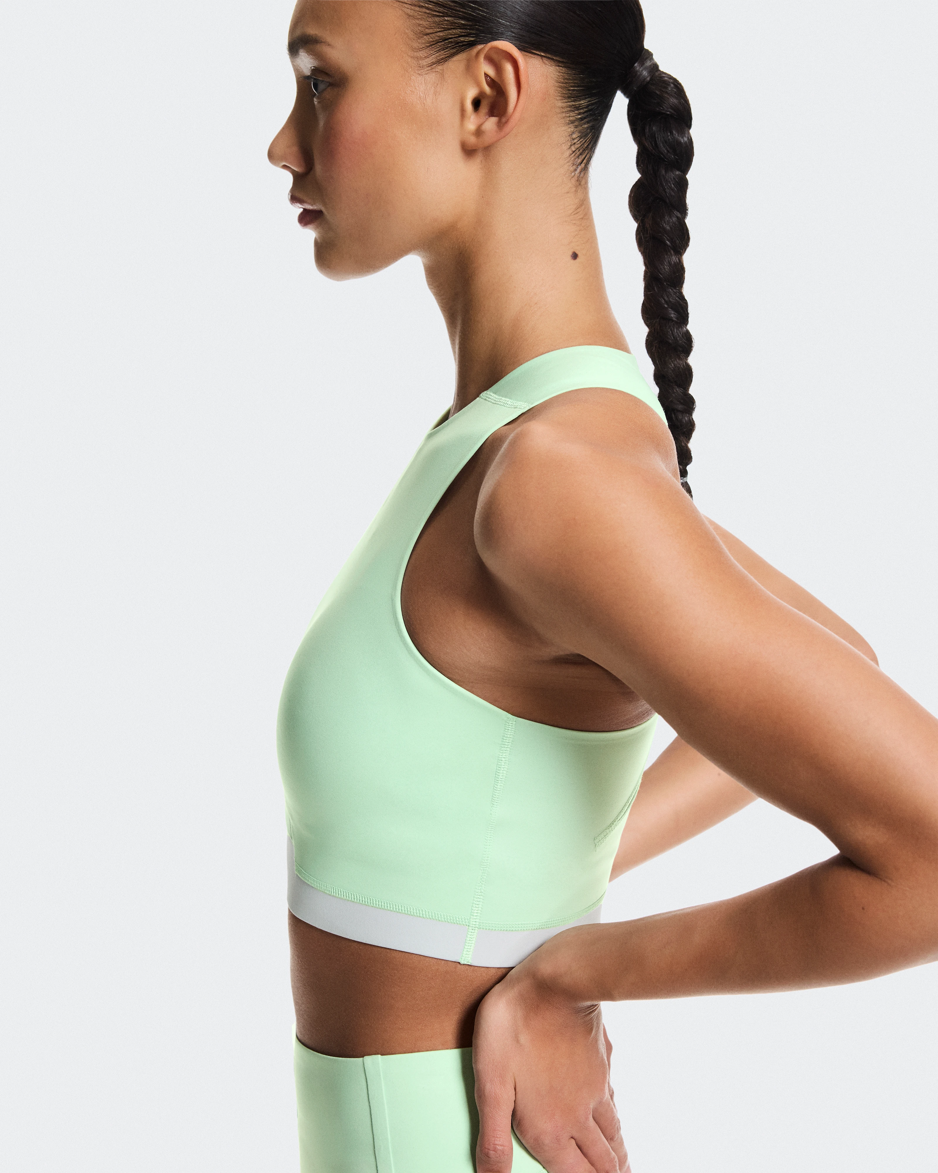 On Train 2-in-1 Crop Creek Femme Hauts et t-shirts