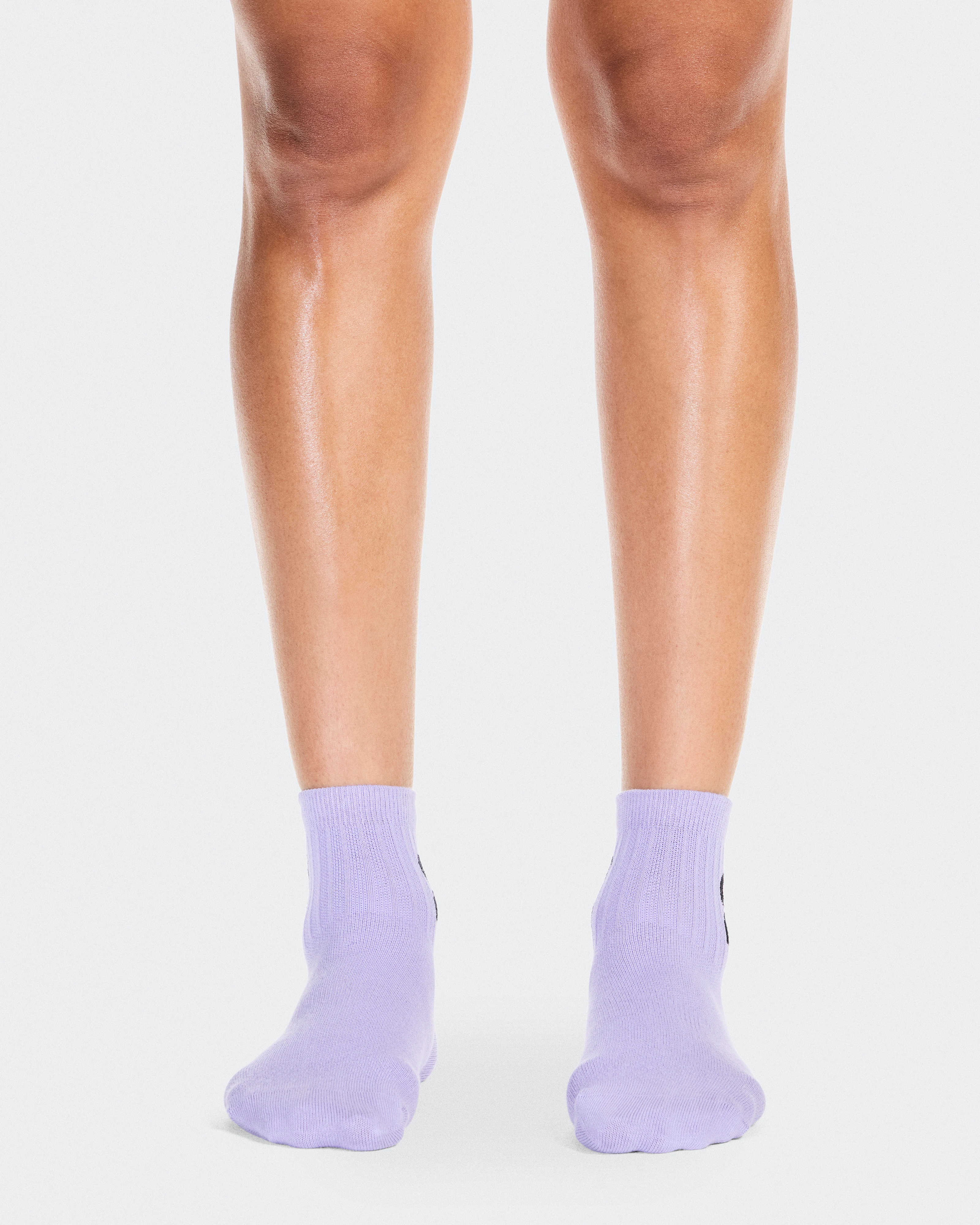 On Logo Sock Mid 3P Orchid & Bloom Unisexe Chaussettes