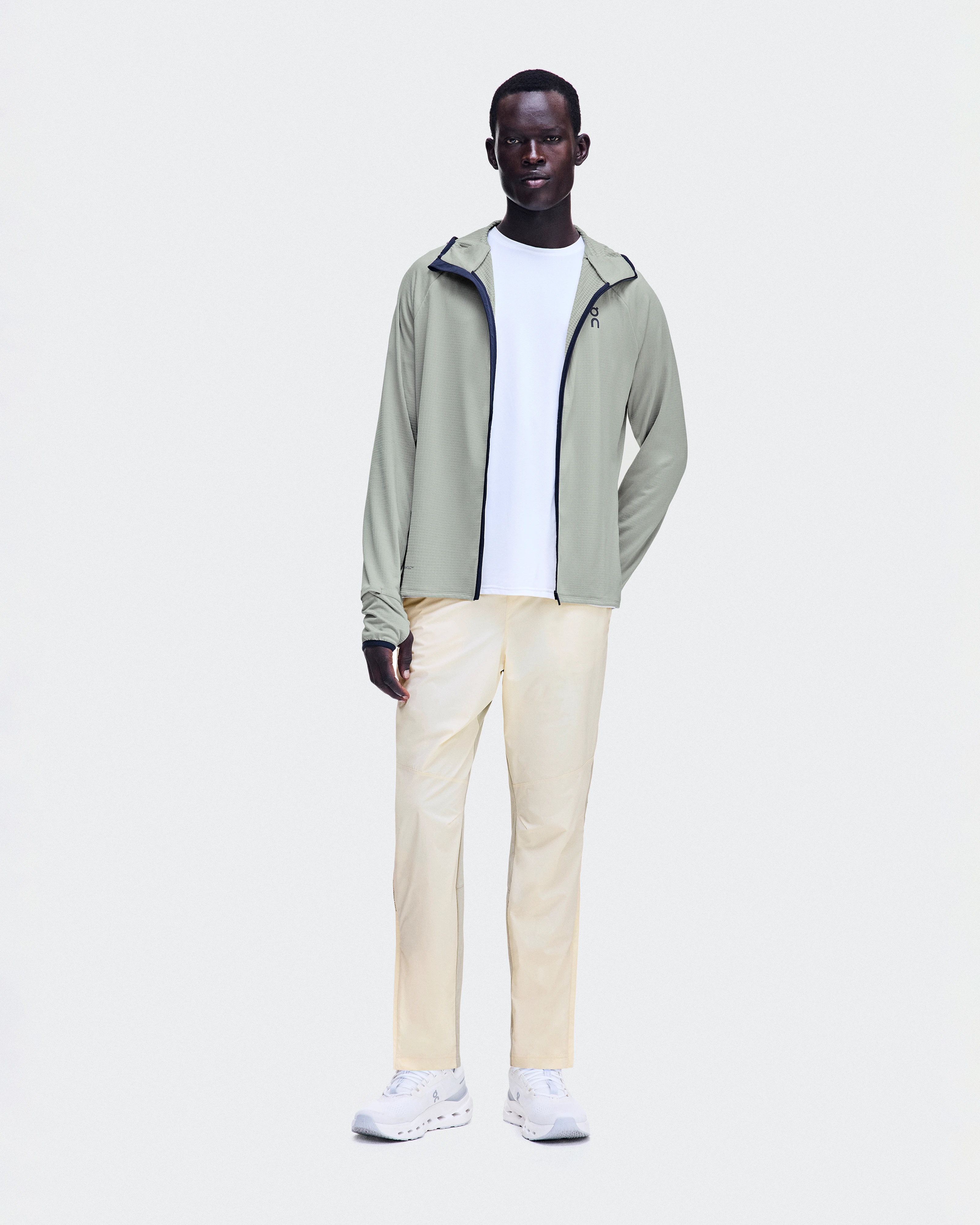 On Climate Zip Hoodie Brume Homme Sweats à capuche et sweats