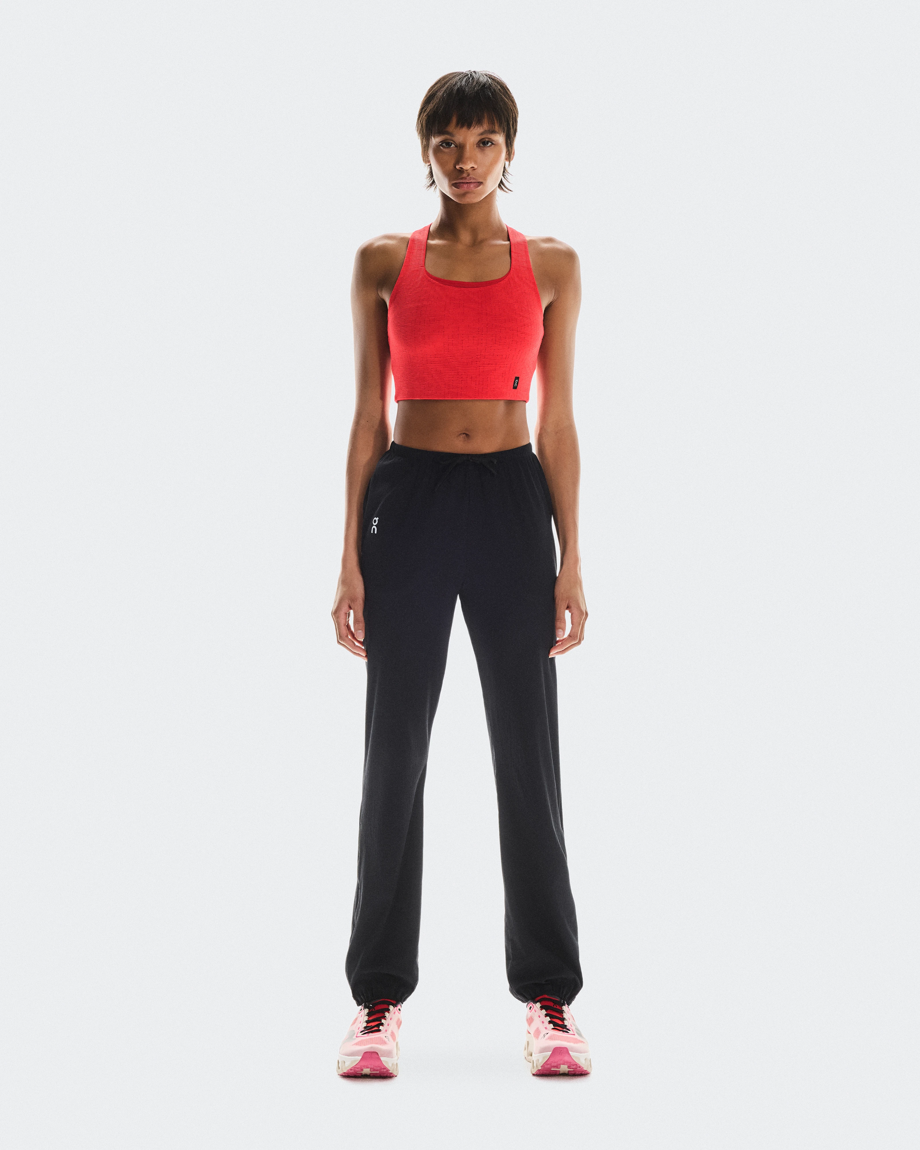 On Pace Pants Black Femme Pantalons