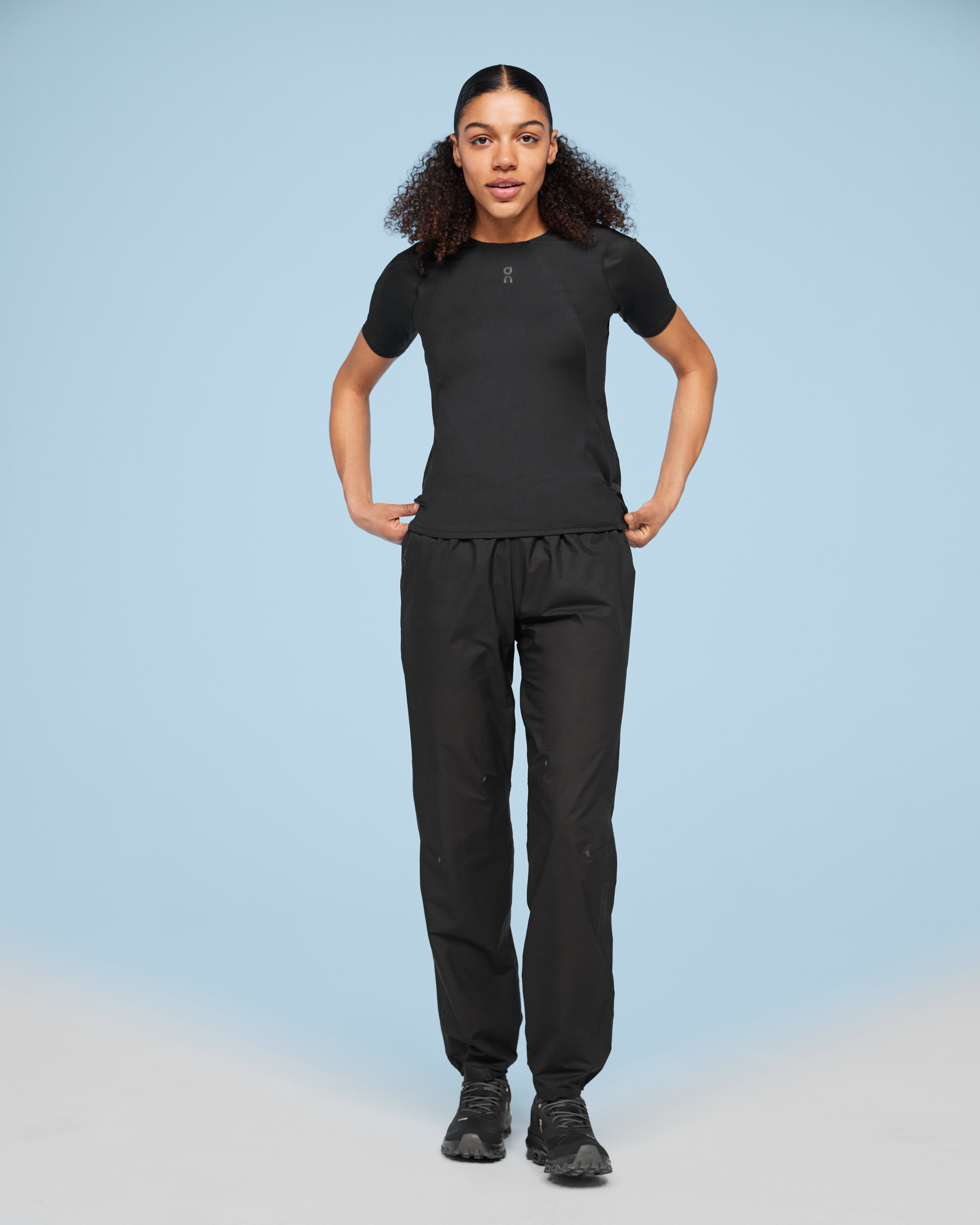 On Ultra Pants Black Femme Pantalons