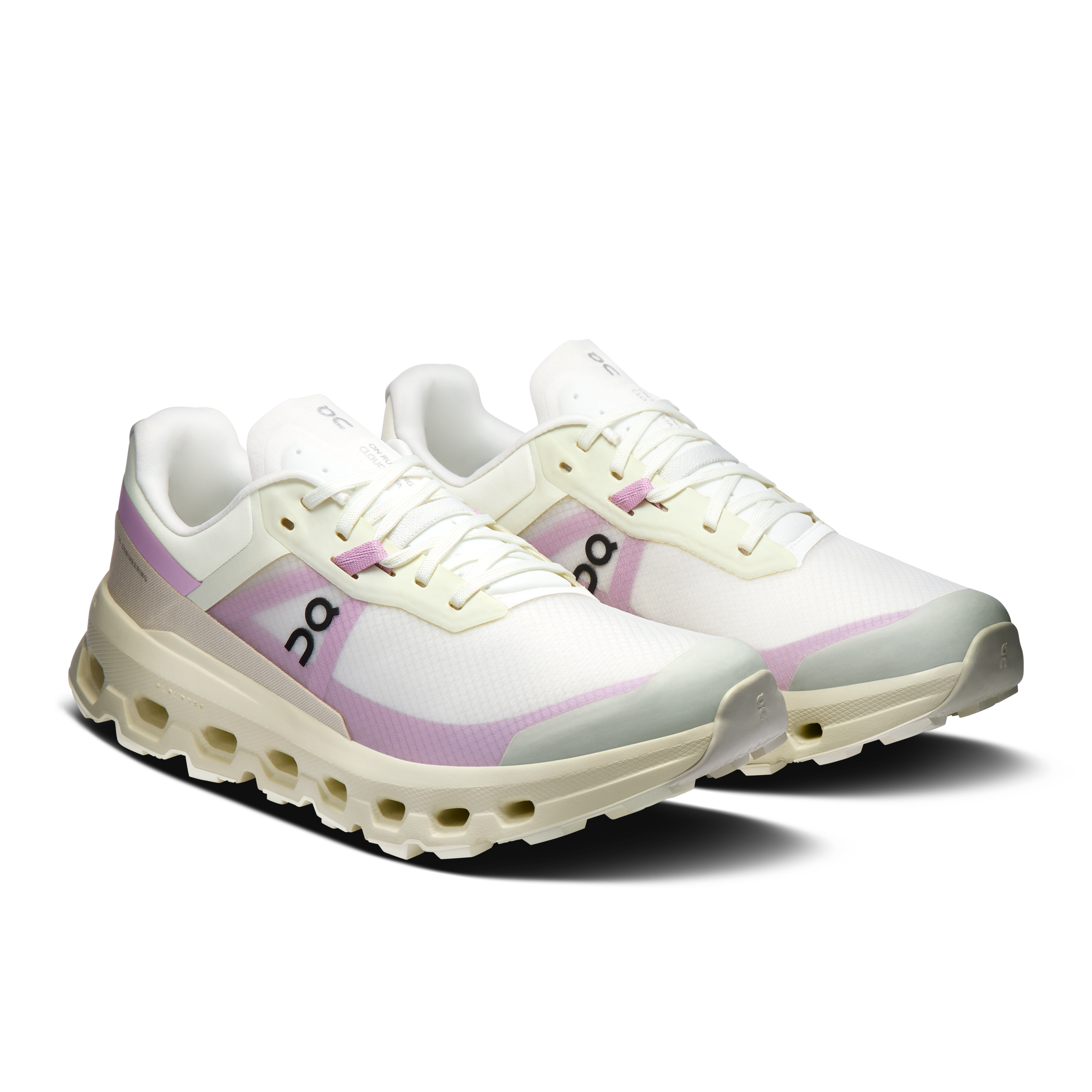 On Cloudvista 2 Ivory & Seedling Femme Running de trail Chaussures
