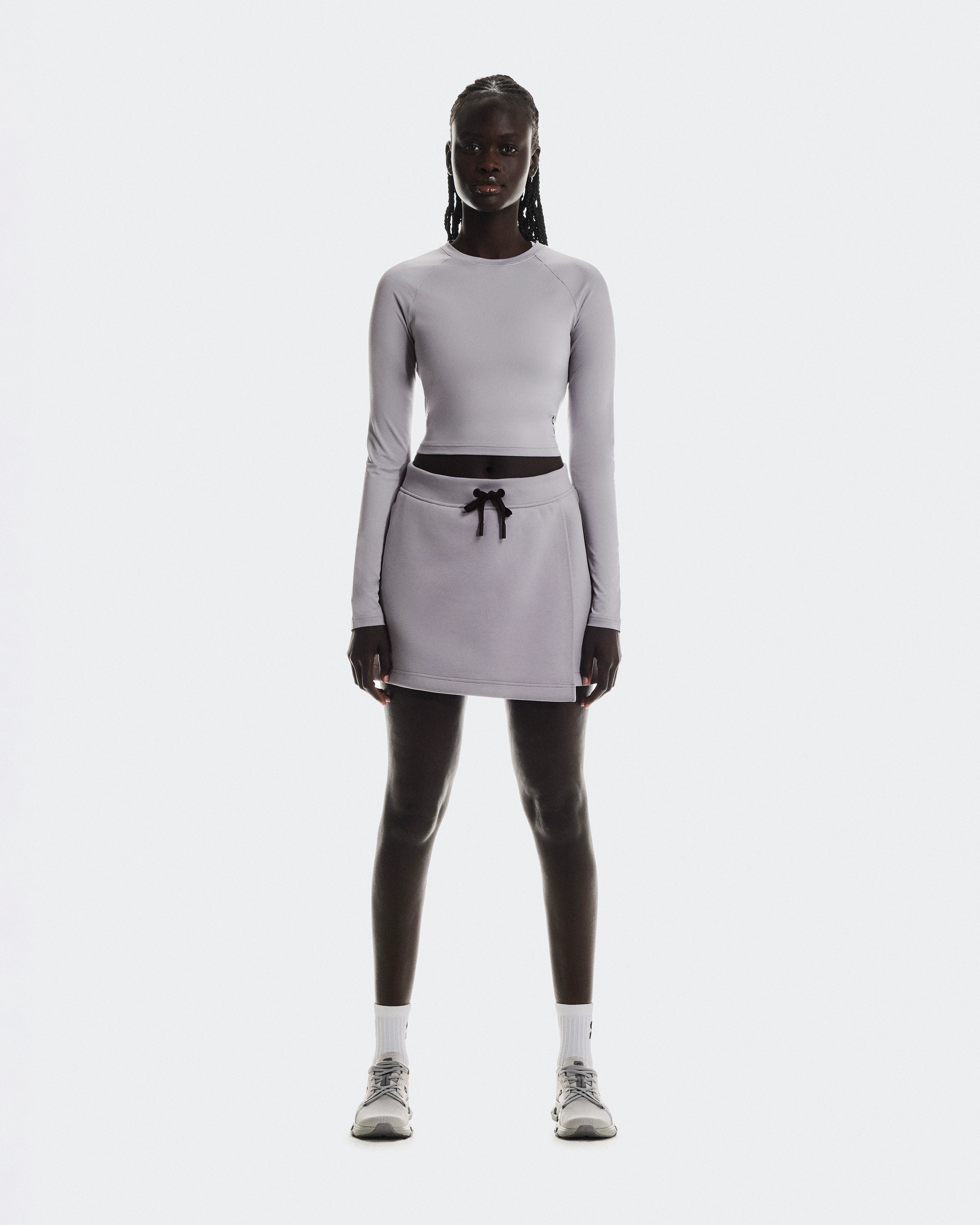 On Focus Tech Skirt Lilac Femme Jupes