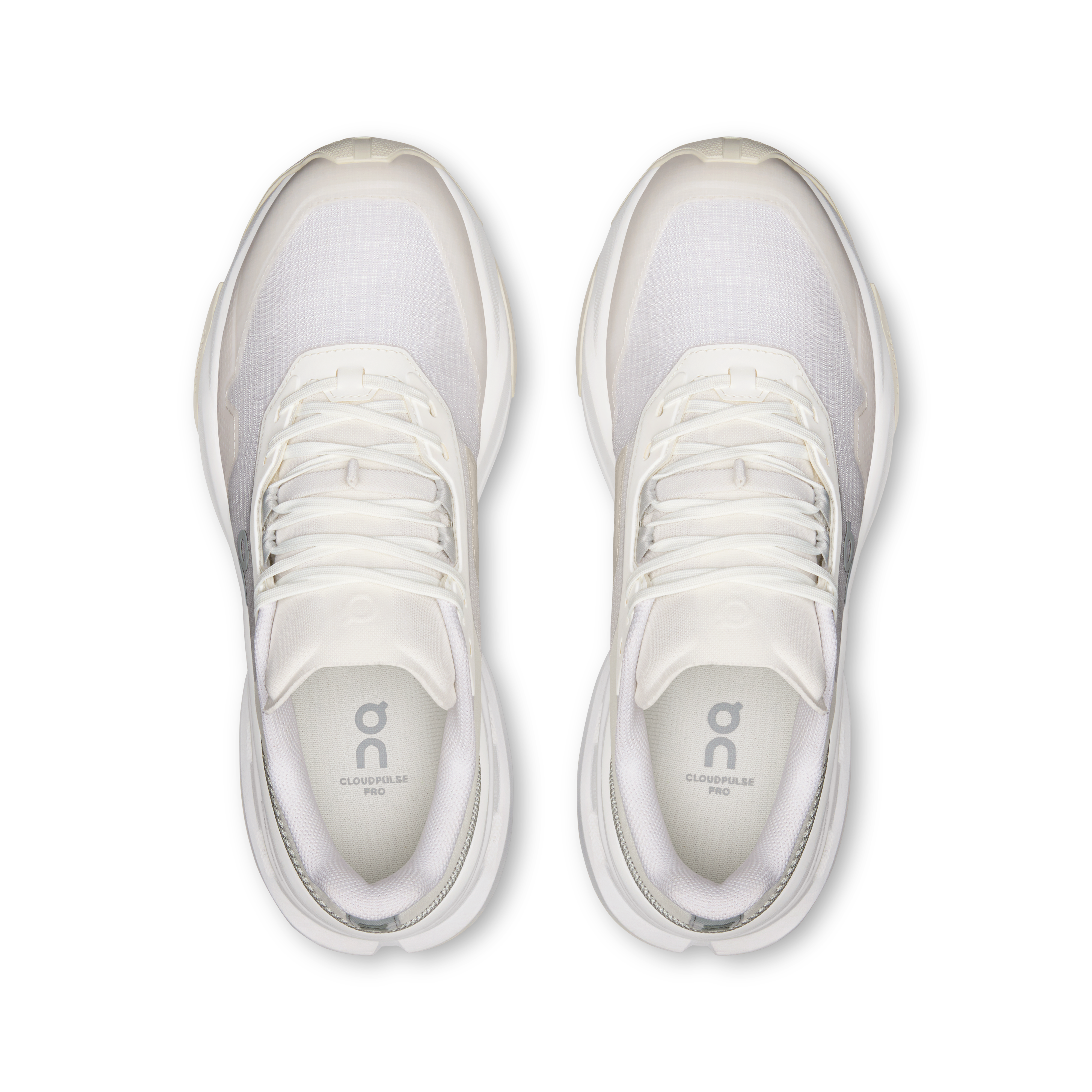On Cloudpulse Pro White & Ice Femme training_shoes Chaussures