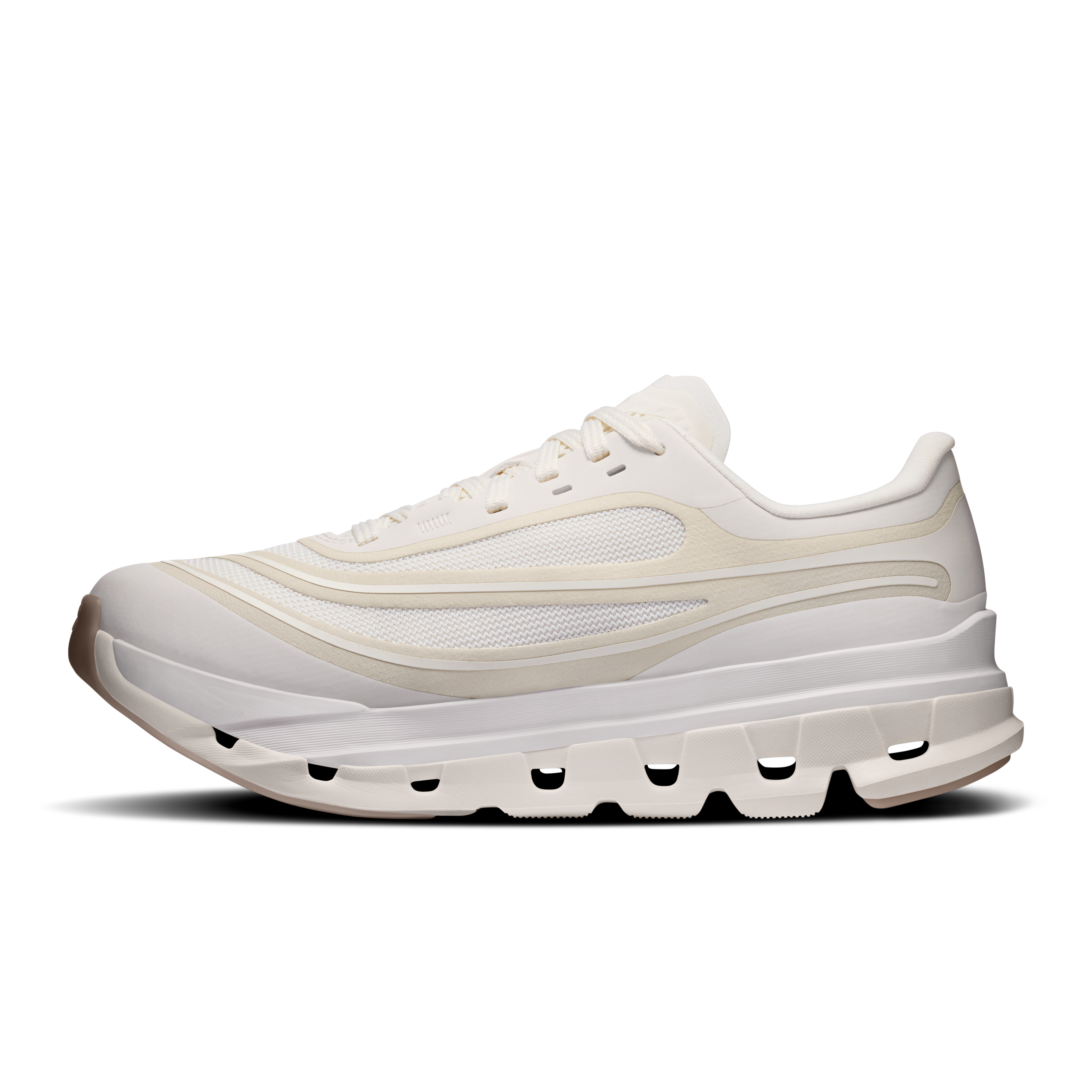 On Cloudflow 5 AD Ivory & Grain Femme Active Life Chaussures