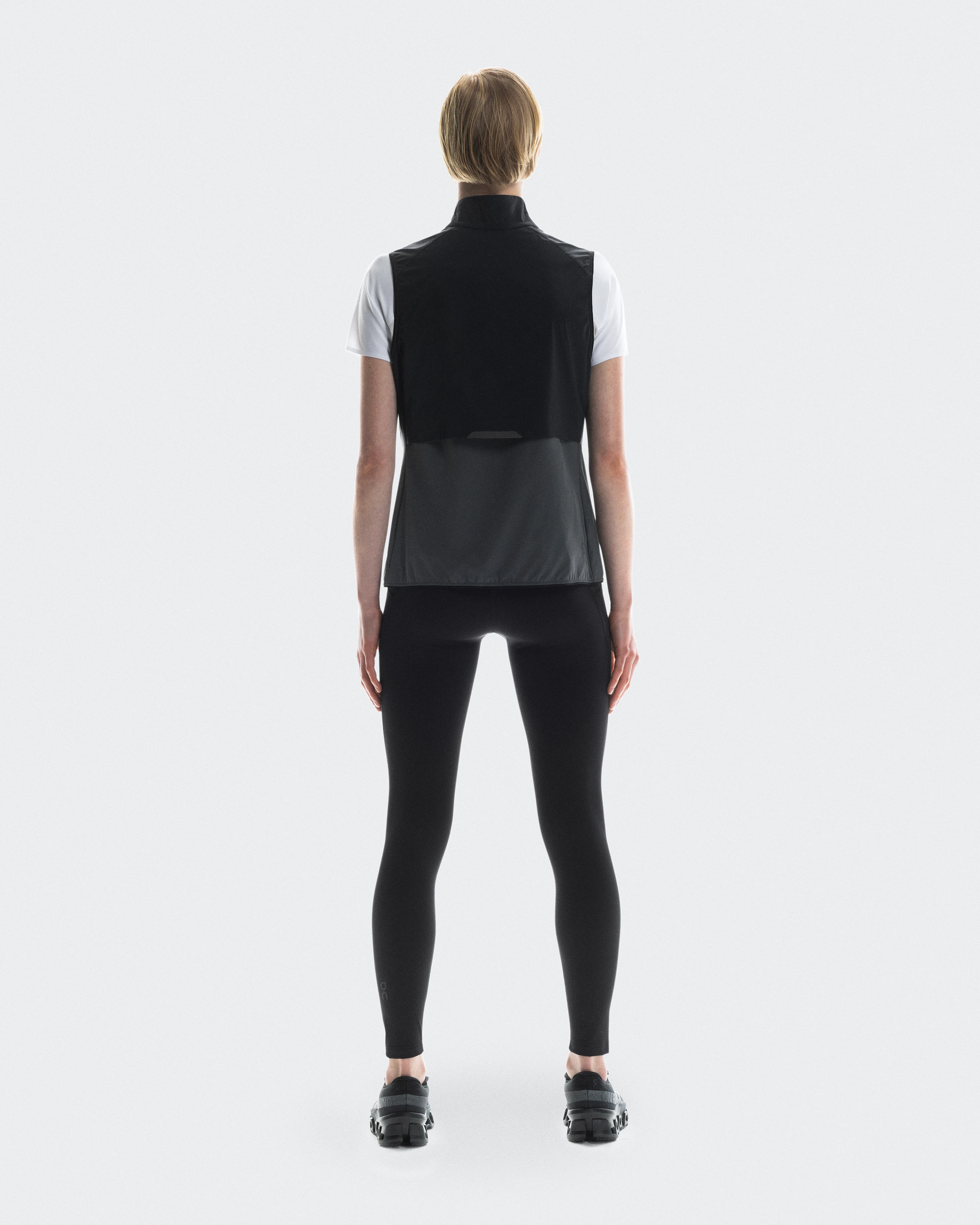 On Weather Vest Black & Eclipse Femme Vestes