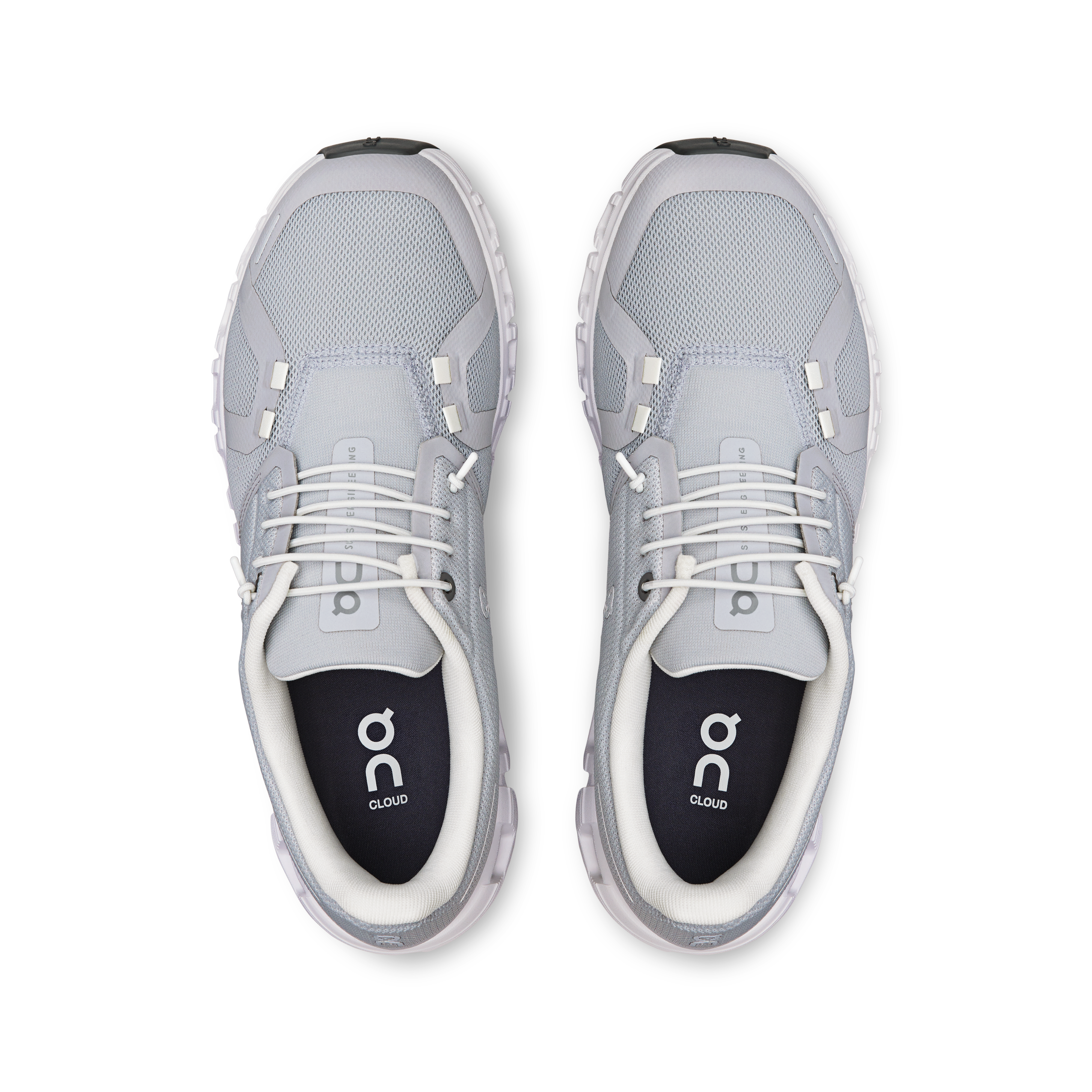 On Cloud 6 Glacier & White Femme Active Life Chaussures