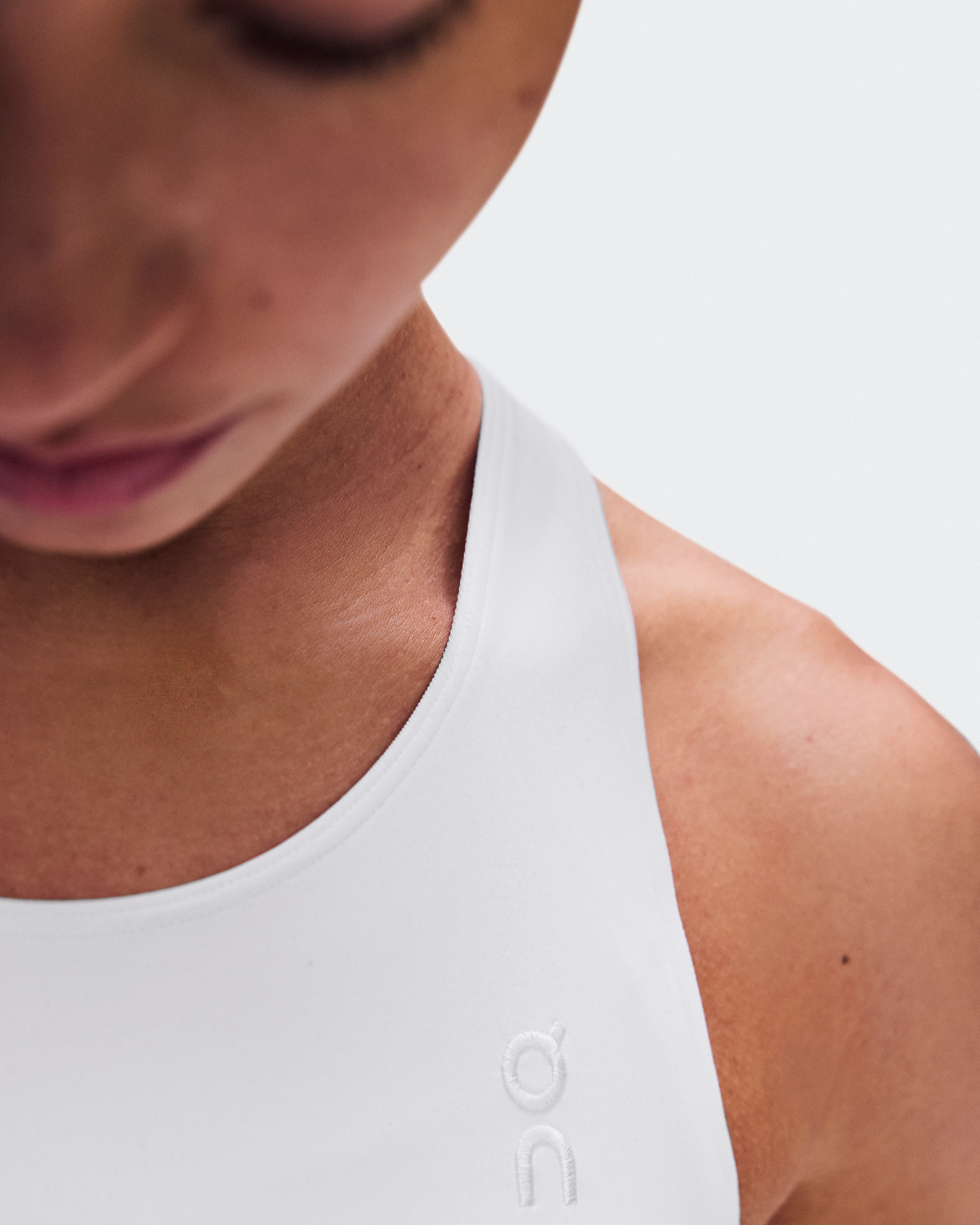 On Court Dress Split LDN White Femme