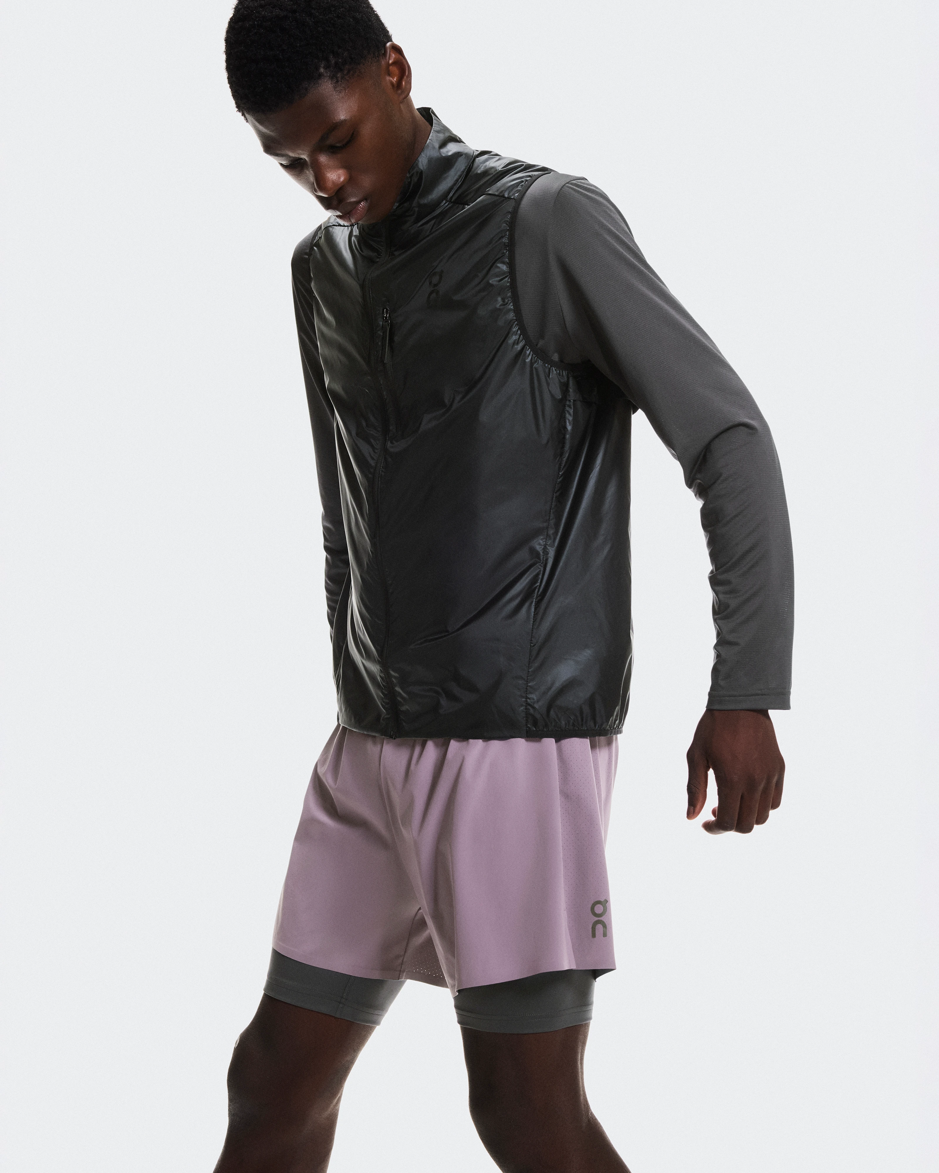 On 5" Performance 2/1 Shorts Dewberry & Eclipse Homme Shorts