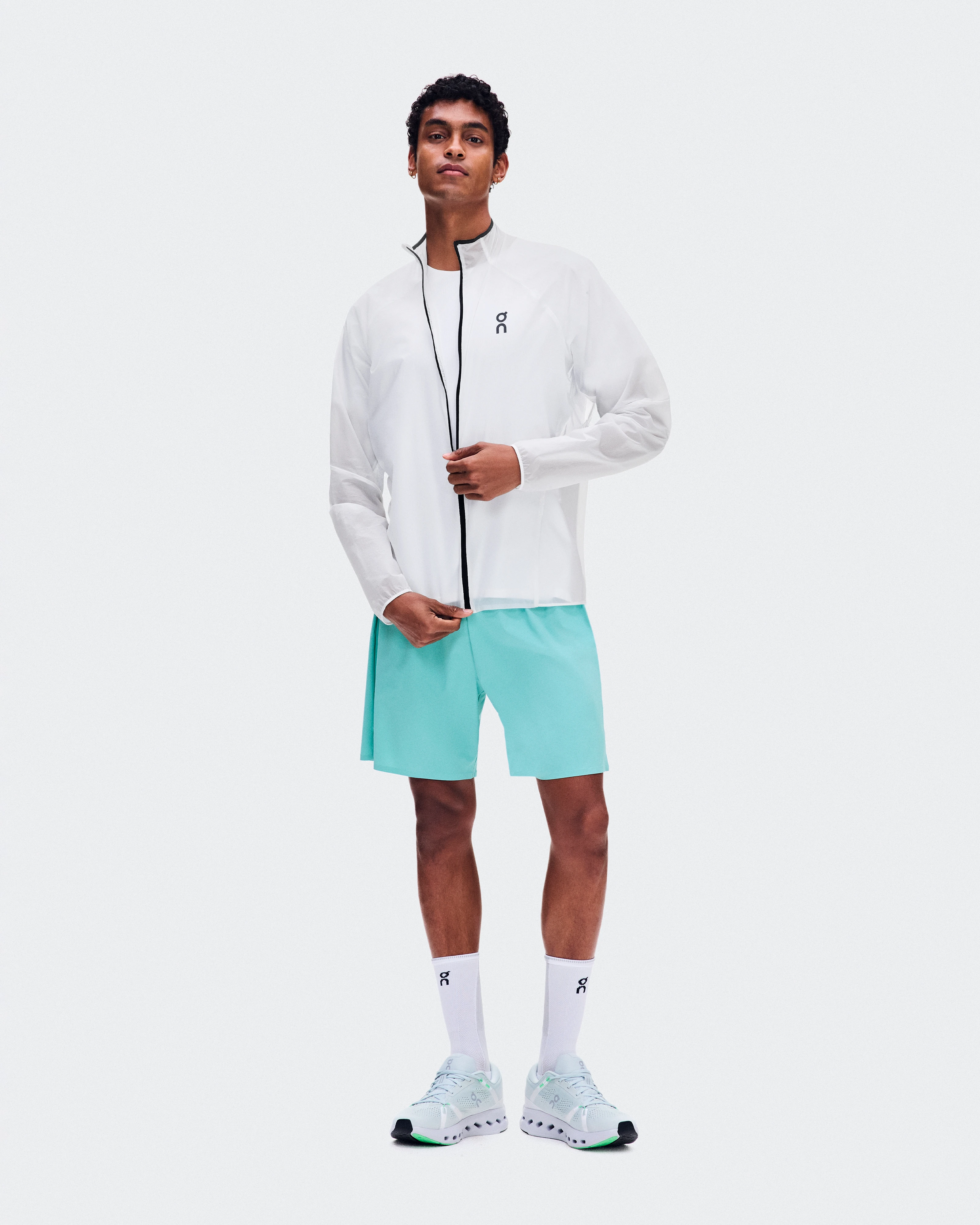On 7" Performance Shorts Aquamarine Homme Shorts