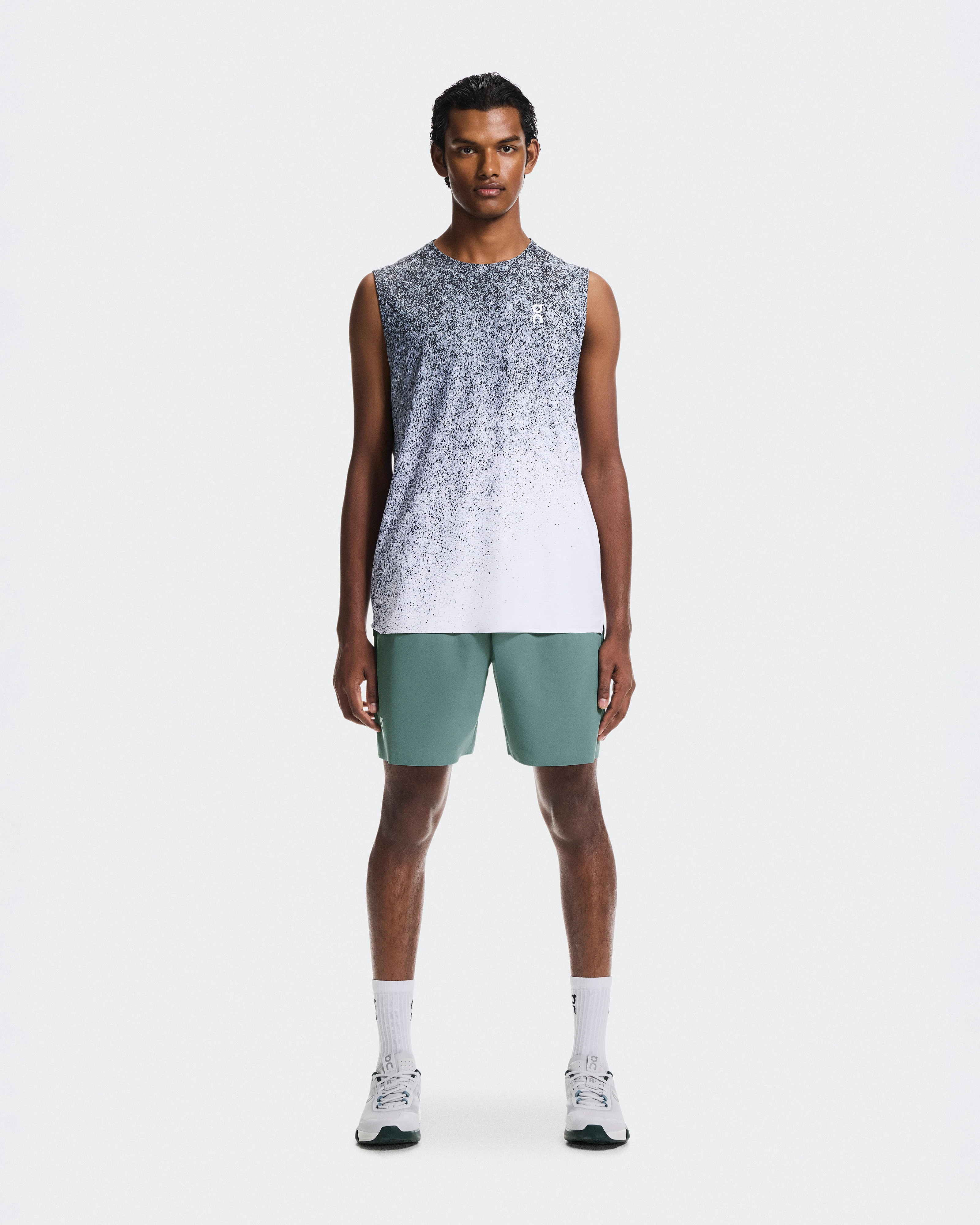 On Court Tank Fade Thistle & White Homme Hauts et t-shirts