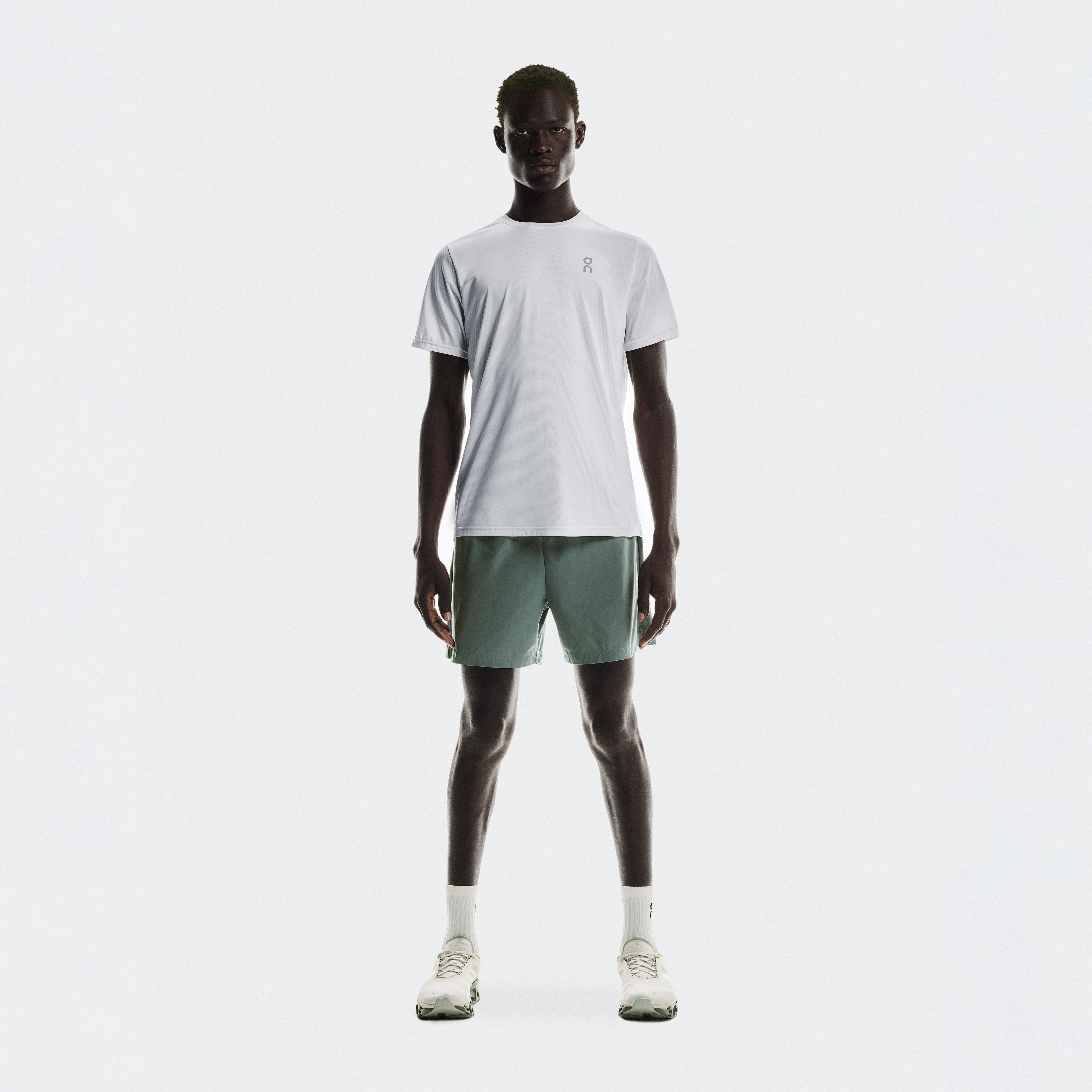 On 5" Core Shorts Olive Homme – Running, légèreté, sous-vêtement intégré Shorts